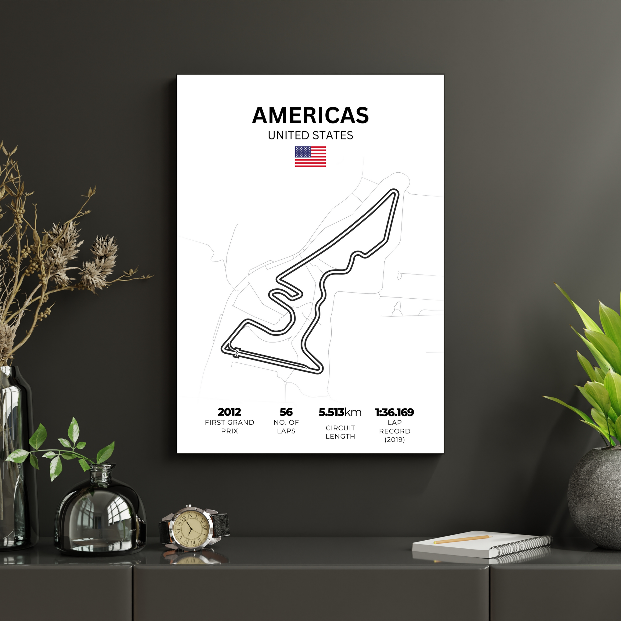 Americas | PosterStudio Formula One Collection