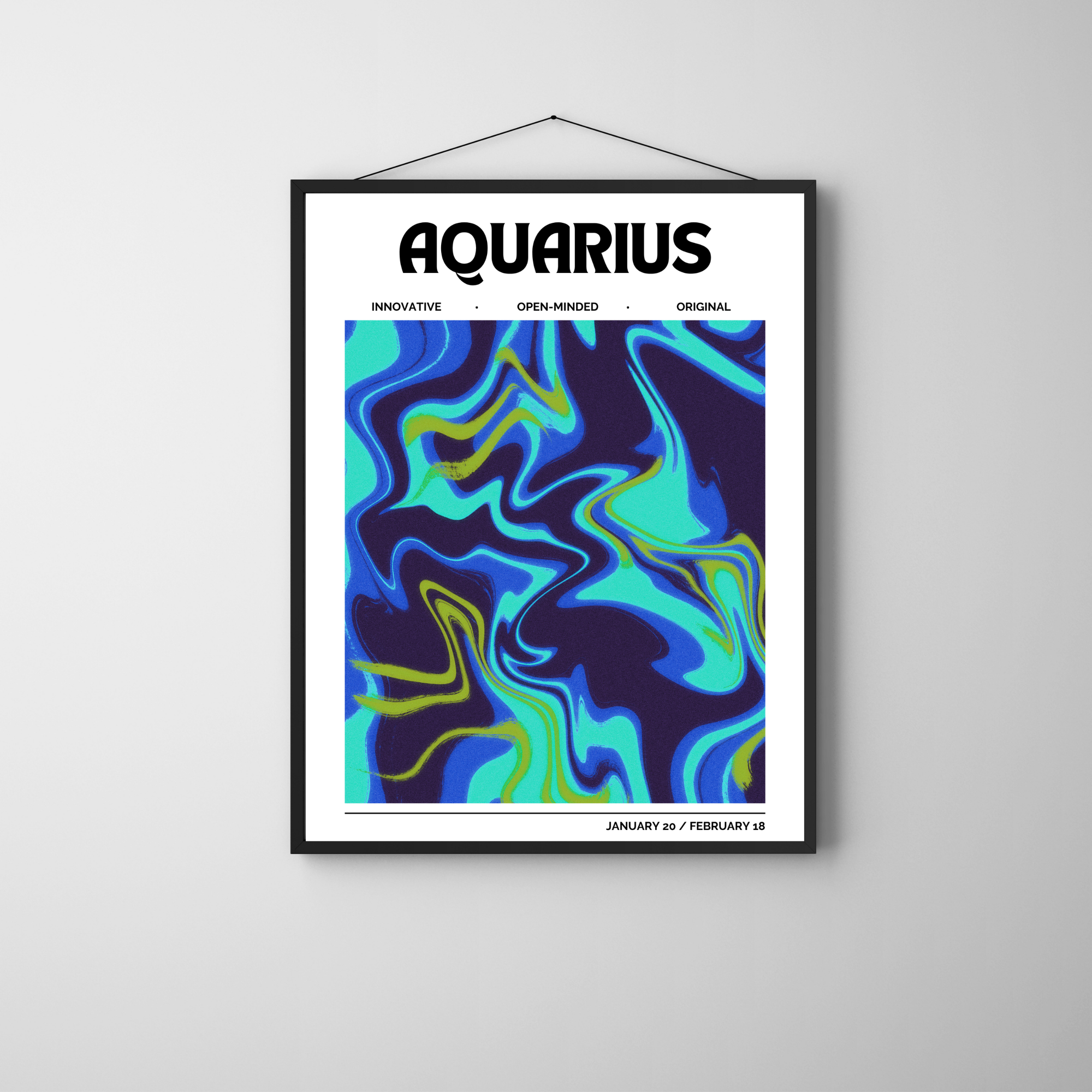 Aquarius 2 | PosterStudio Zodiac Collection