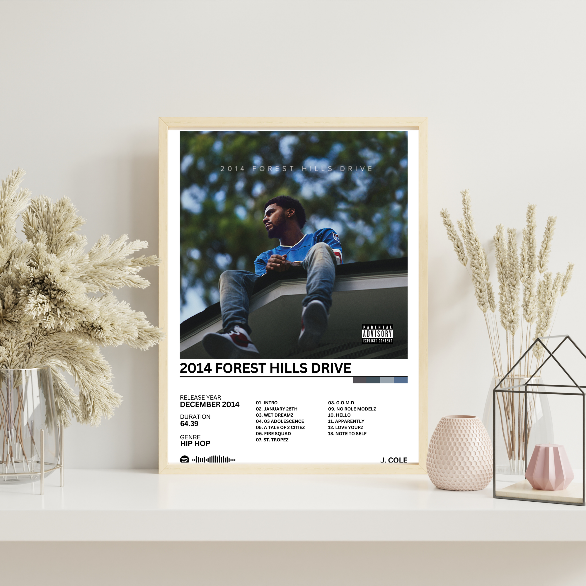 2014 Forest Hills - J.Cole | PosterStudio Album Collection