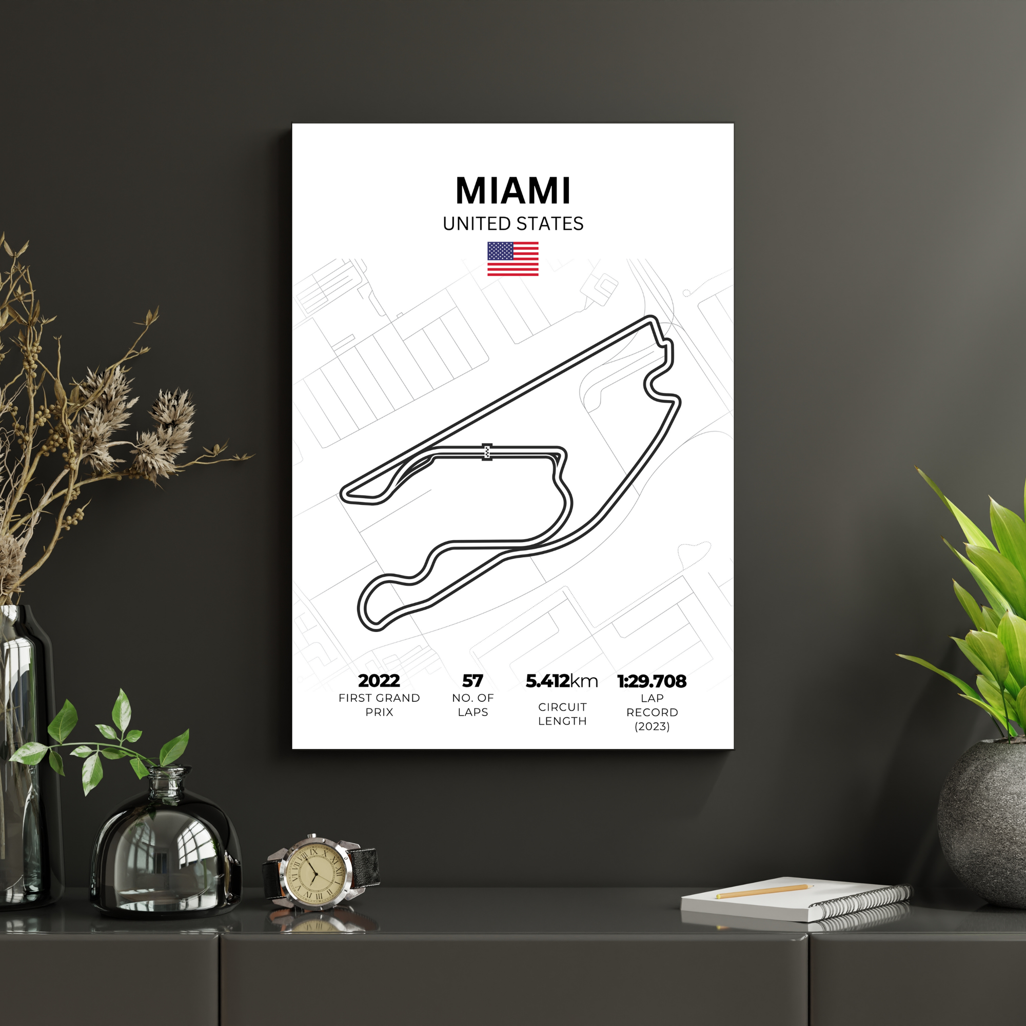 Miami | PosterStudio Formula One Collection