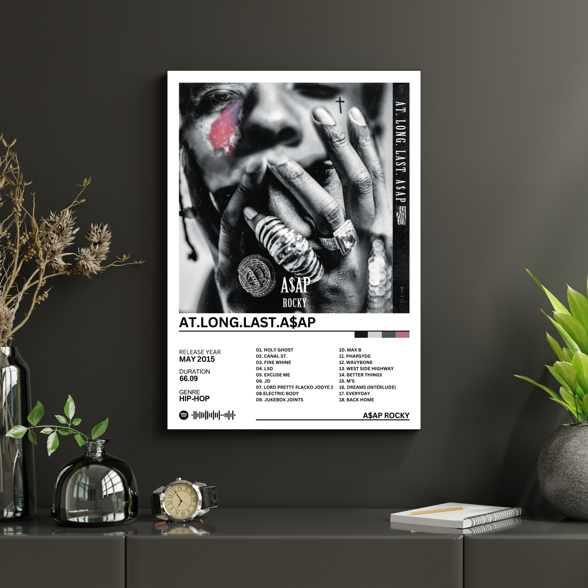 At.Long.Last.A$AP - A$AP Rocky | PosterStudio Album Collection