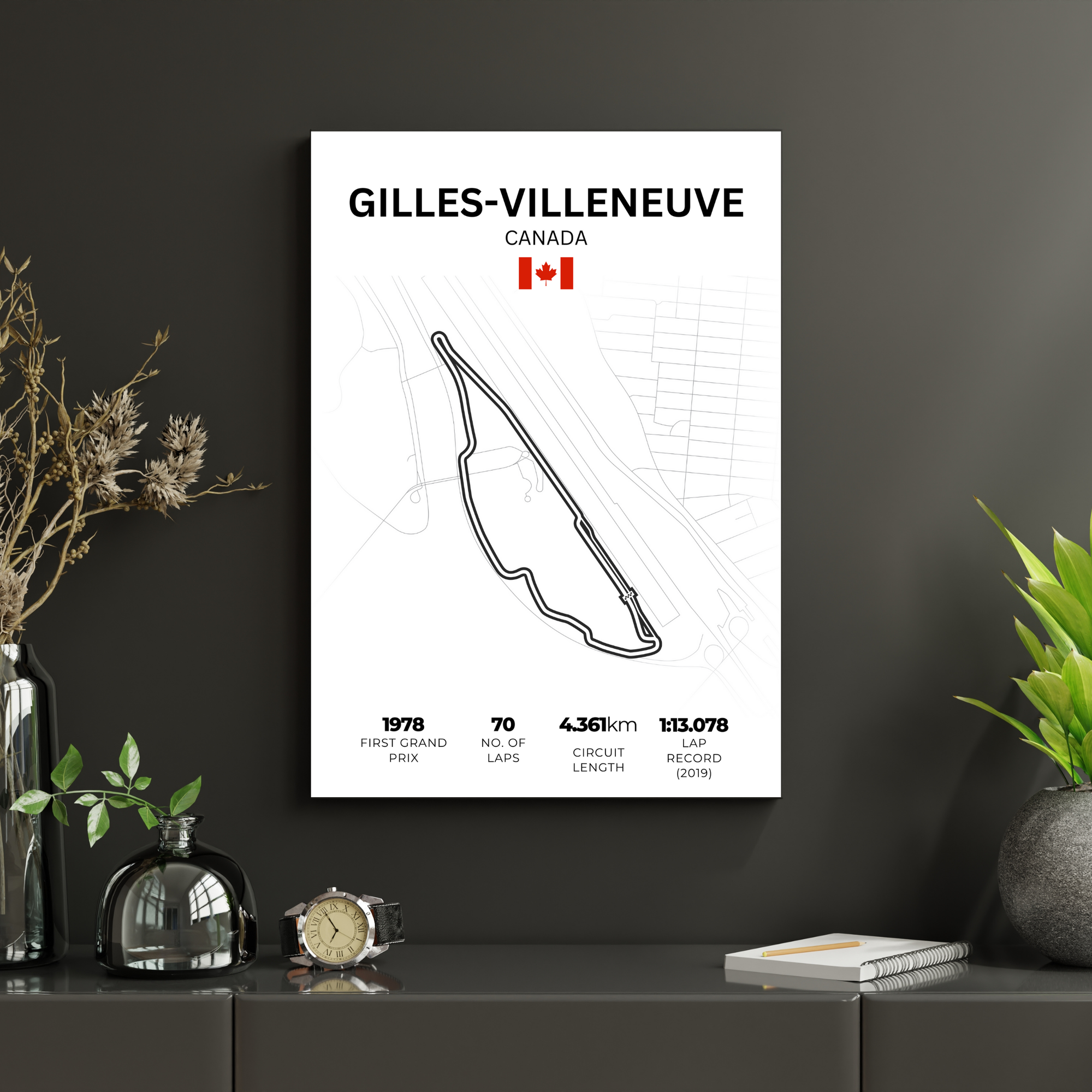 Gilles-Villeneuve | PosterStudio Formula One Collection