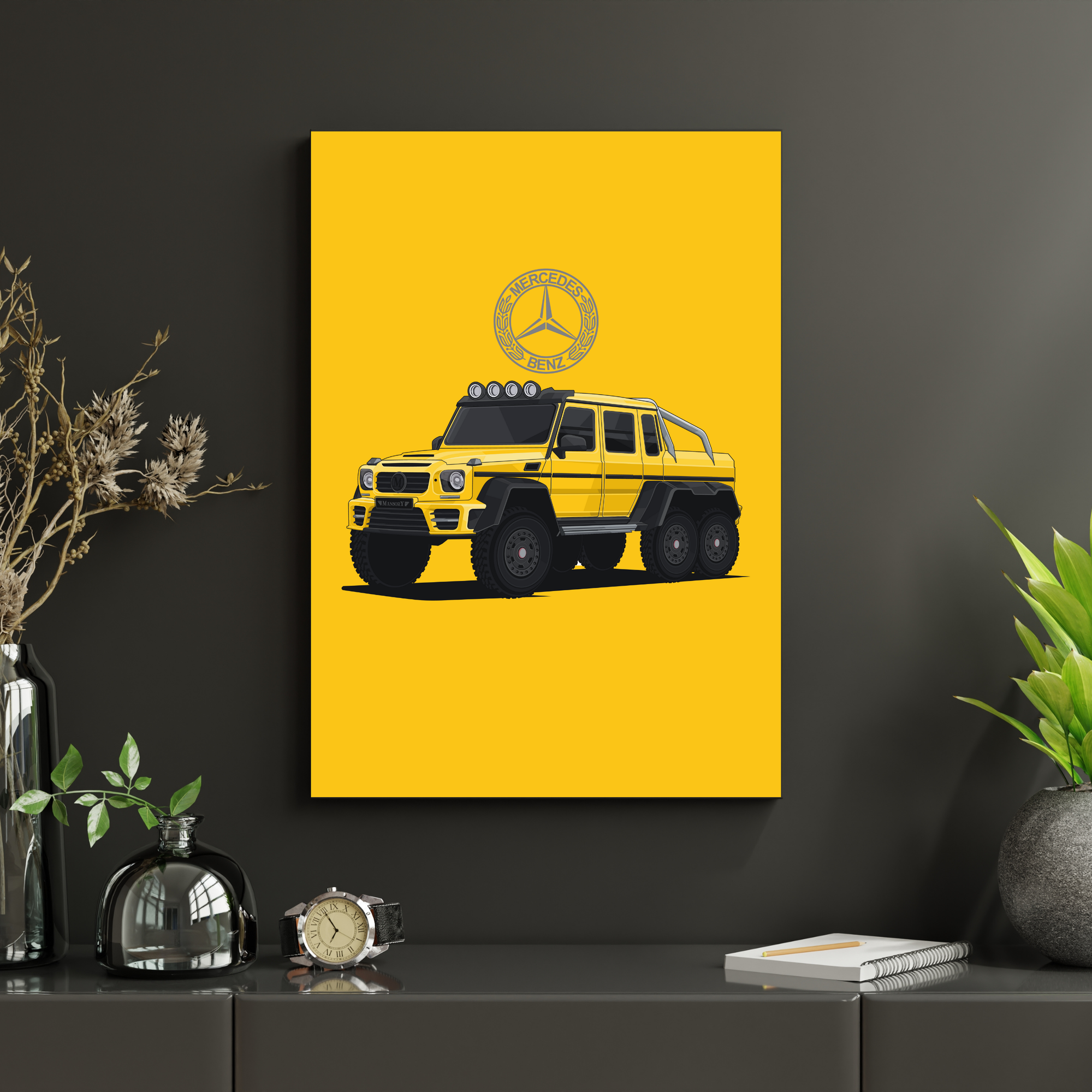 Mercedes AMG 6x6 | PosterStudio Automotive Collection