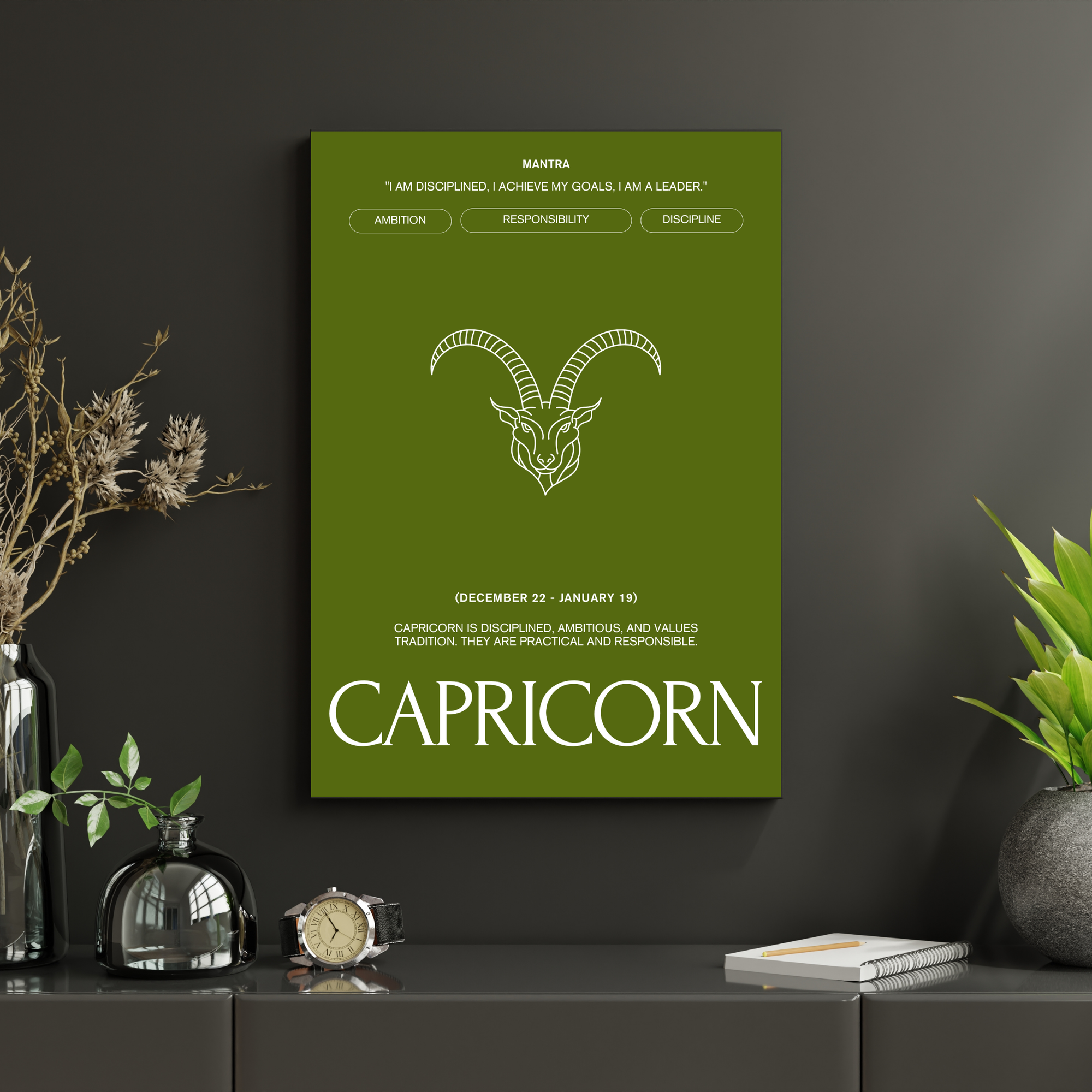 Capricorn | PosterStudio Zodiac Collection