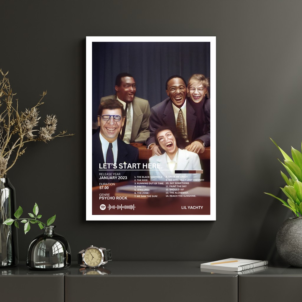 Let's Start Here - Lil Yachty 2 | PosterStudio Album Collection