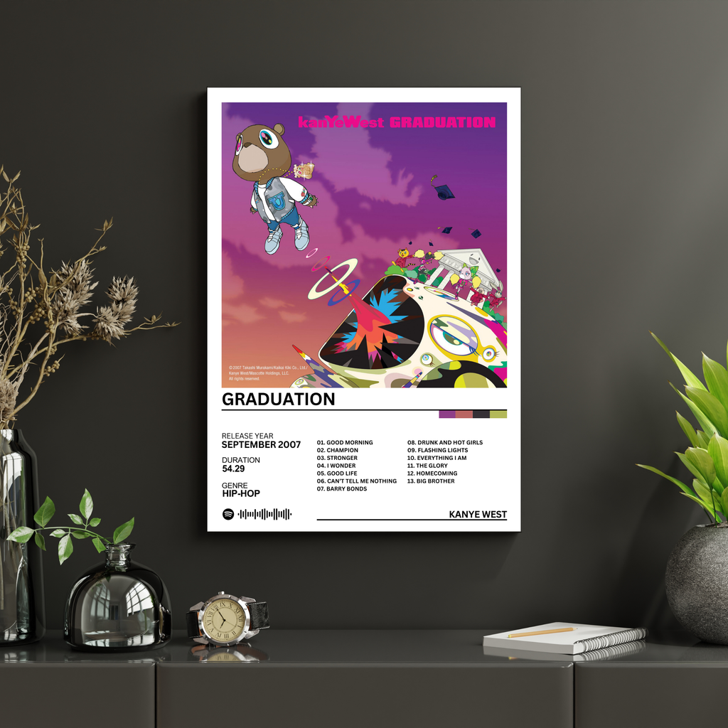Graduation - Kanye West | PosterStudio Album Collection