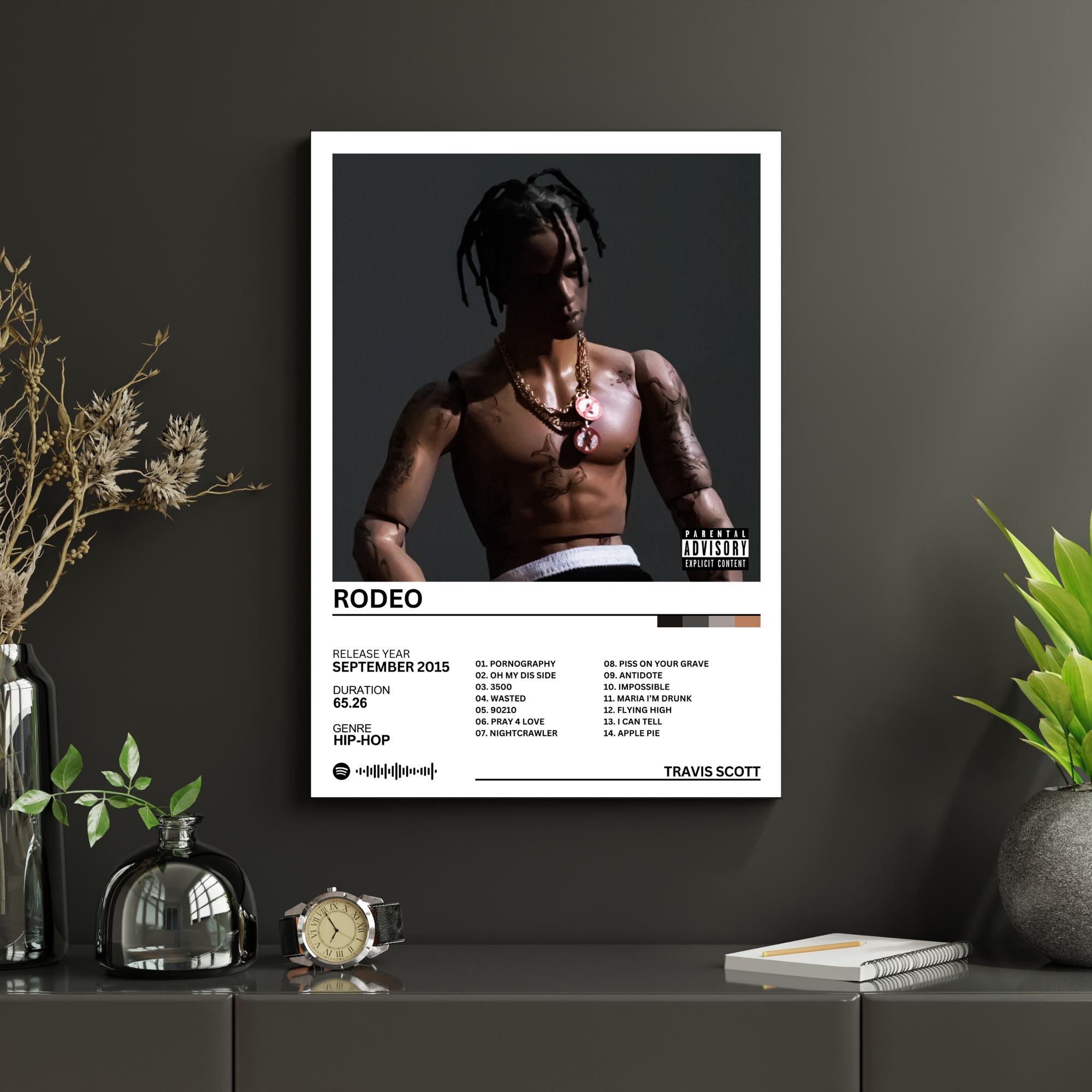 Rodeo - Travis Scott | PosterStudio Album Collection