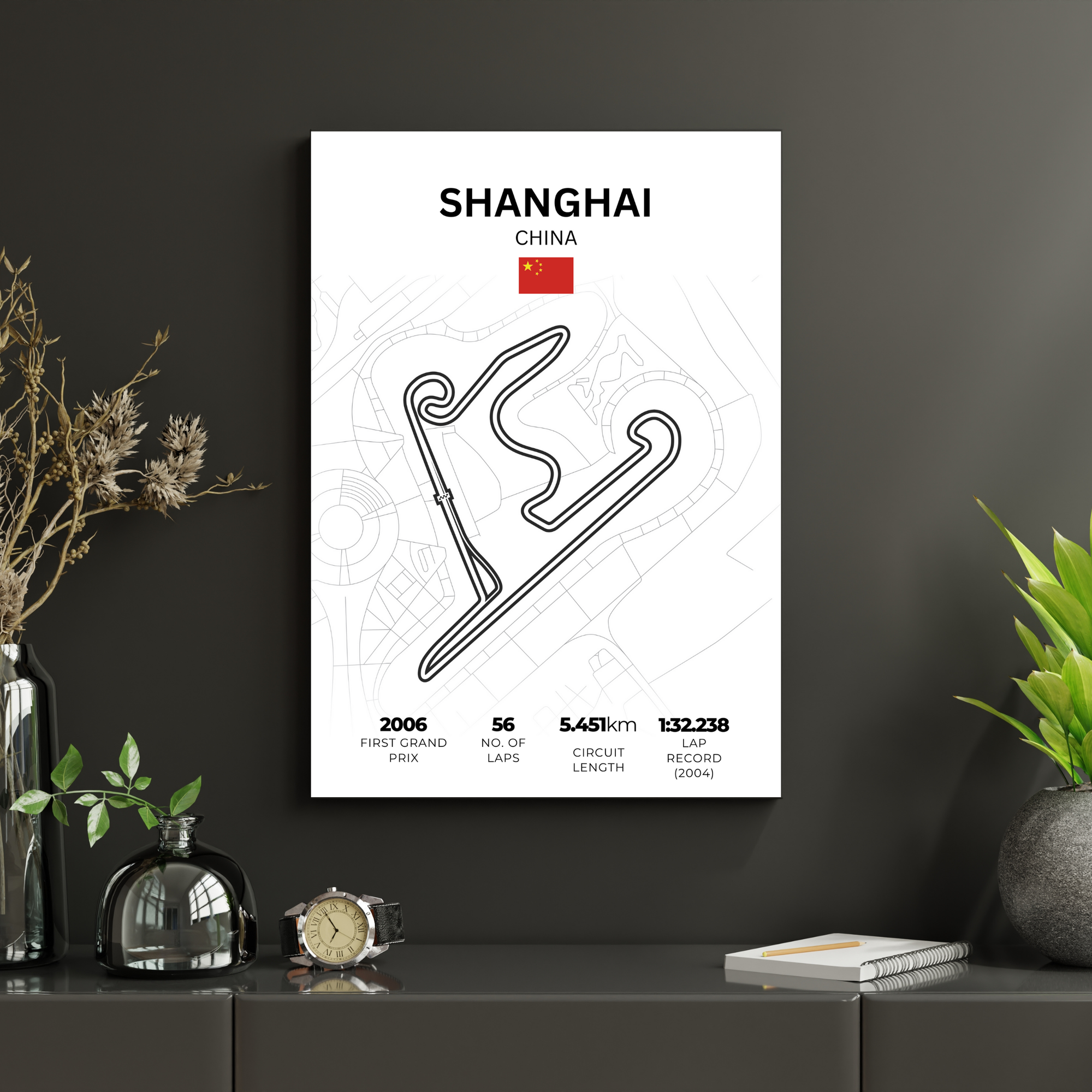 Shanghai | PosterStudio Formula One Collection