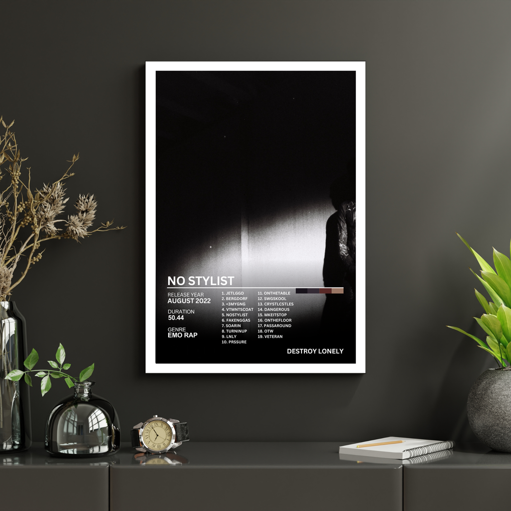 No Stylist - Destroy Lonely 2 | PosterStudio Album Collection
