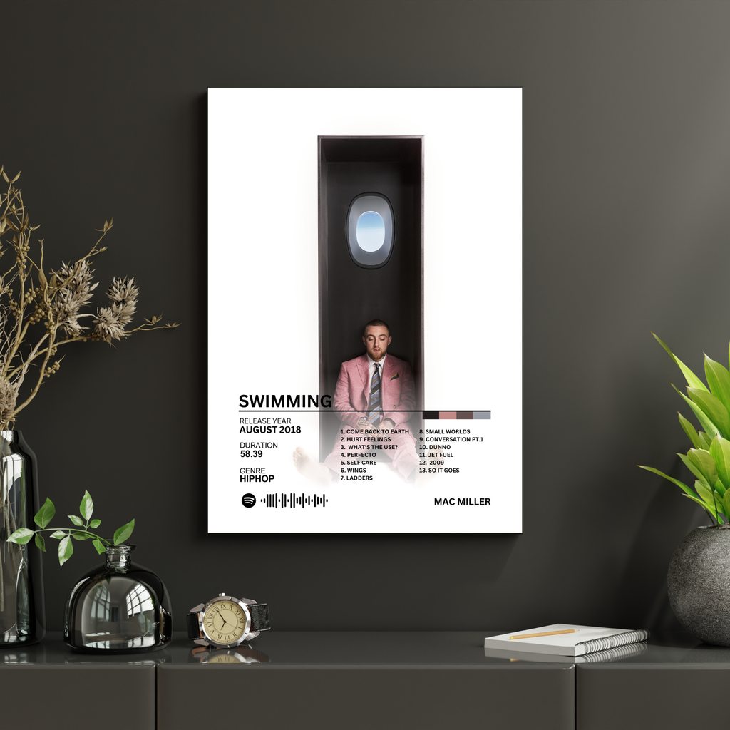 Swimming - Mac Miller 2 | PosterStudio Album Collection