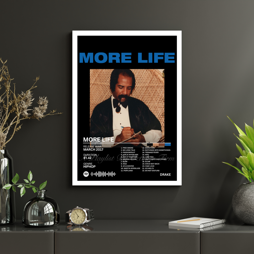 More Life - Drake 2 | PosterStudio Album Collection