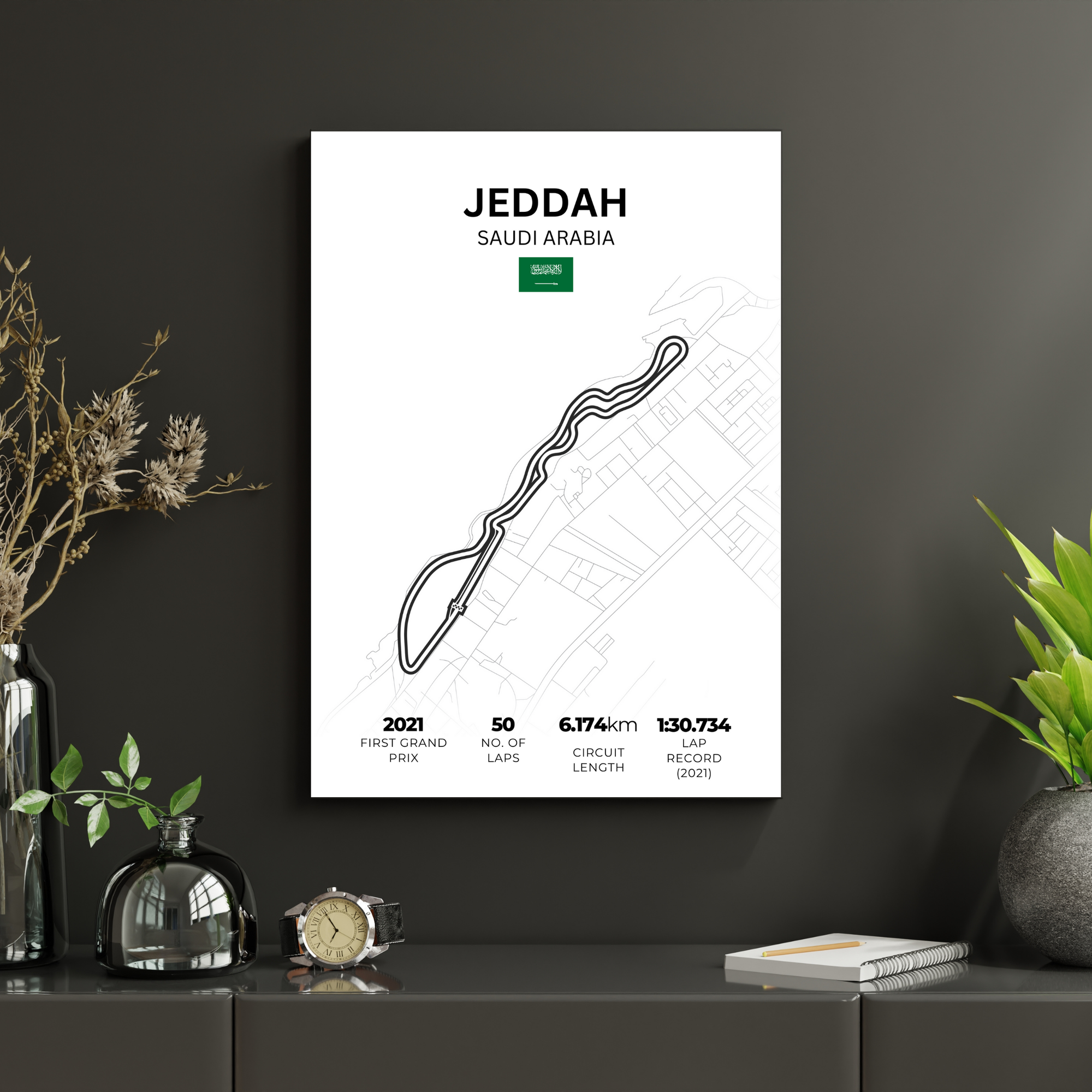 Jeddah | PosterStudio Formula One Collection