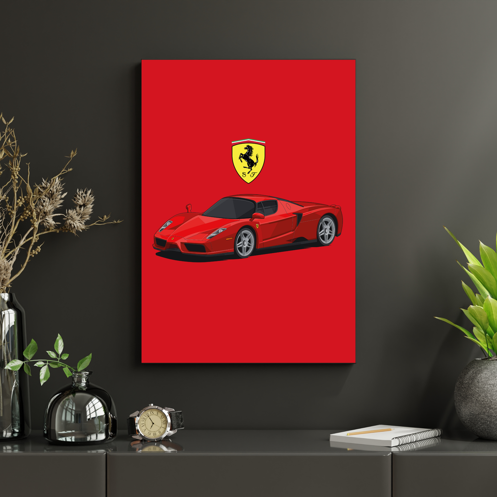 Ferrari Enzo | PosterStudio Automotive Collection