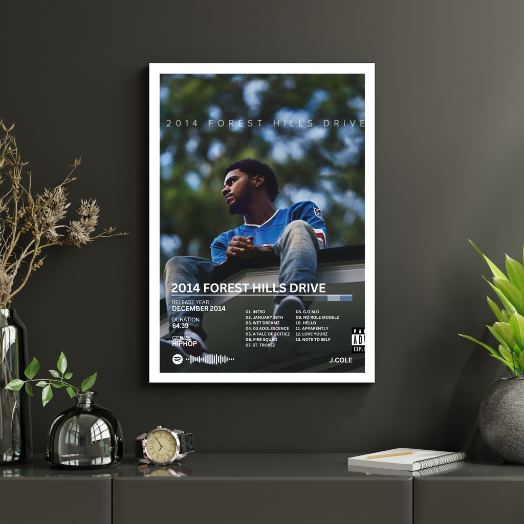 2014 Forest Hills Drive - J.Cole 2 | PosterStudio Album Collection