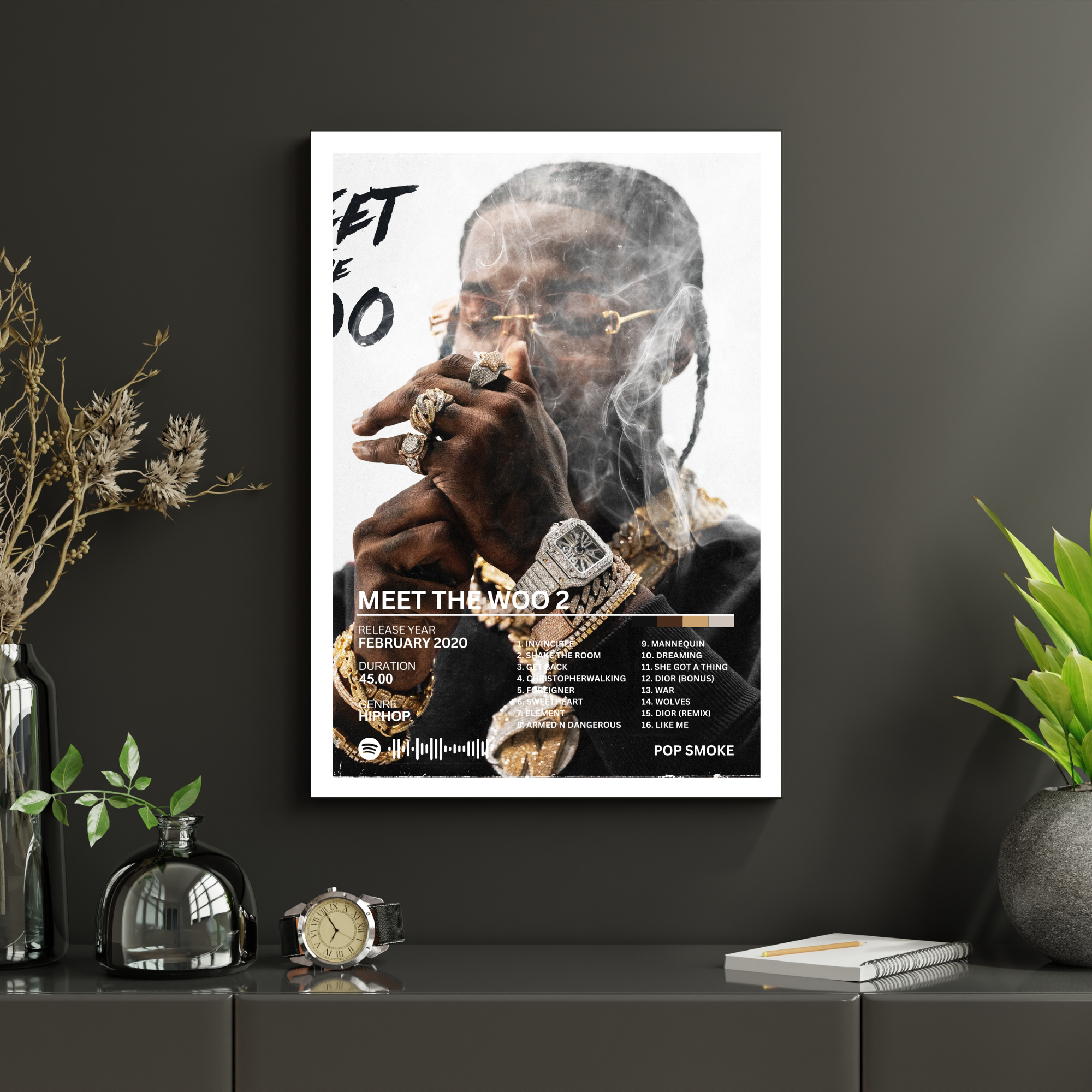 Meet the Woo 2 - Pop Smoke 2 | PosterStudio Album Collection