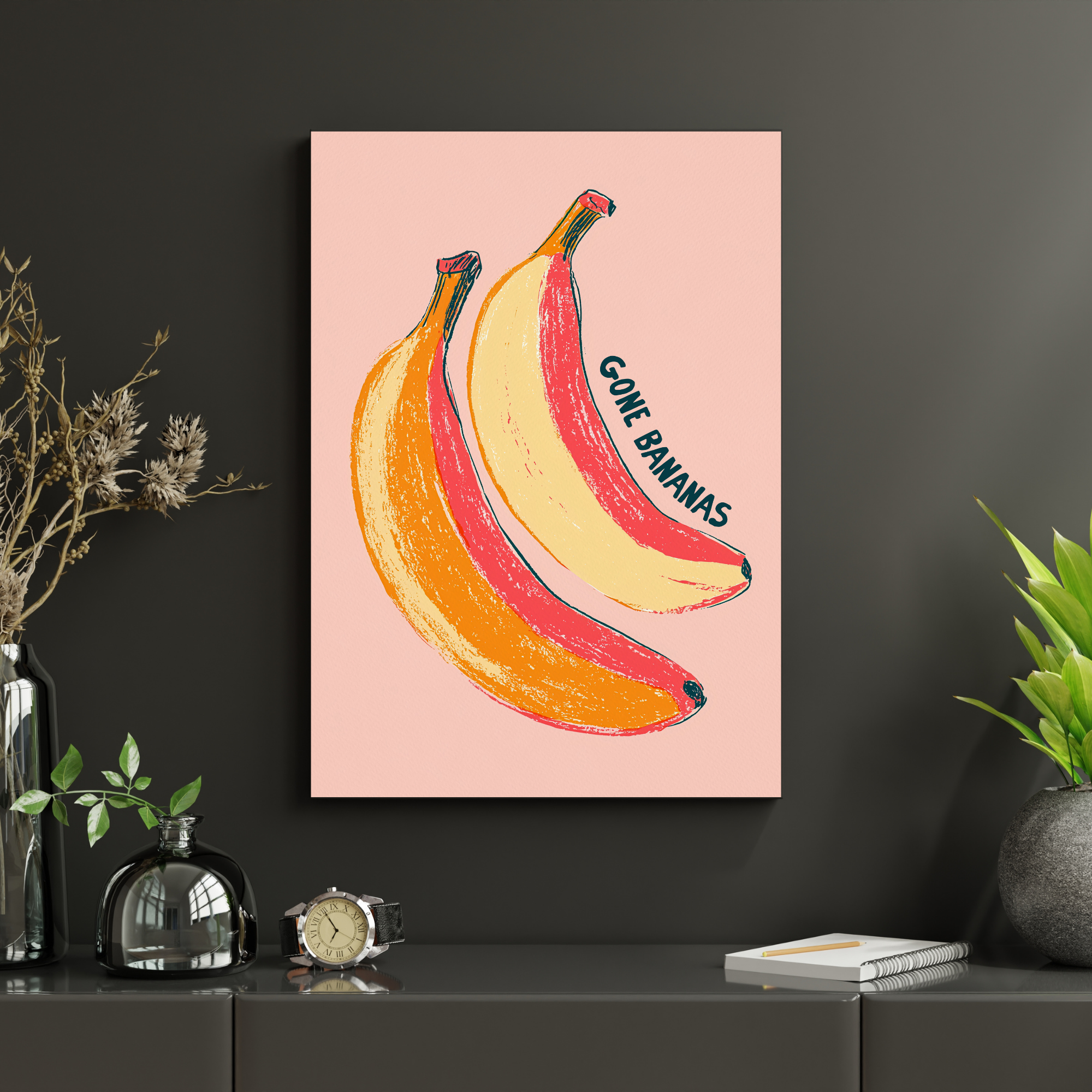 Gone Bananas | PosterStudio Dopamine Collection