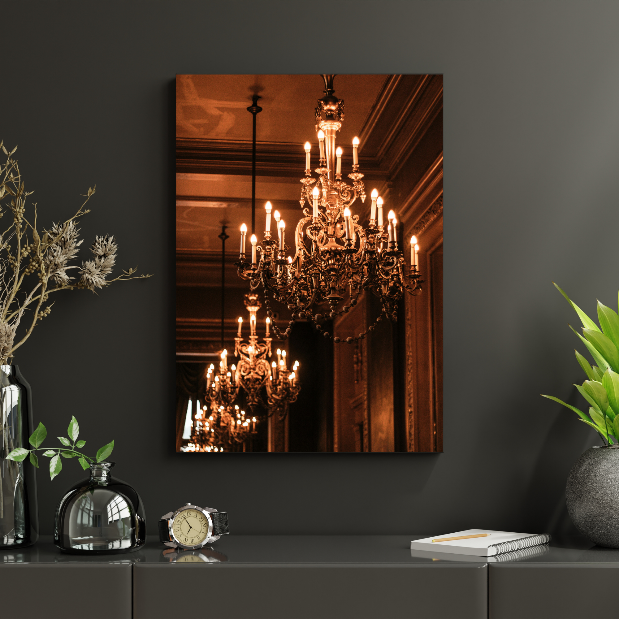 Candle Chandelier | PosterStudio Luxury Collection