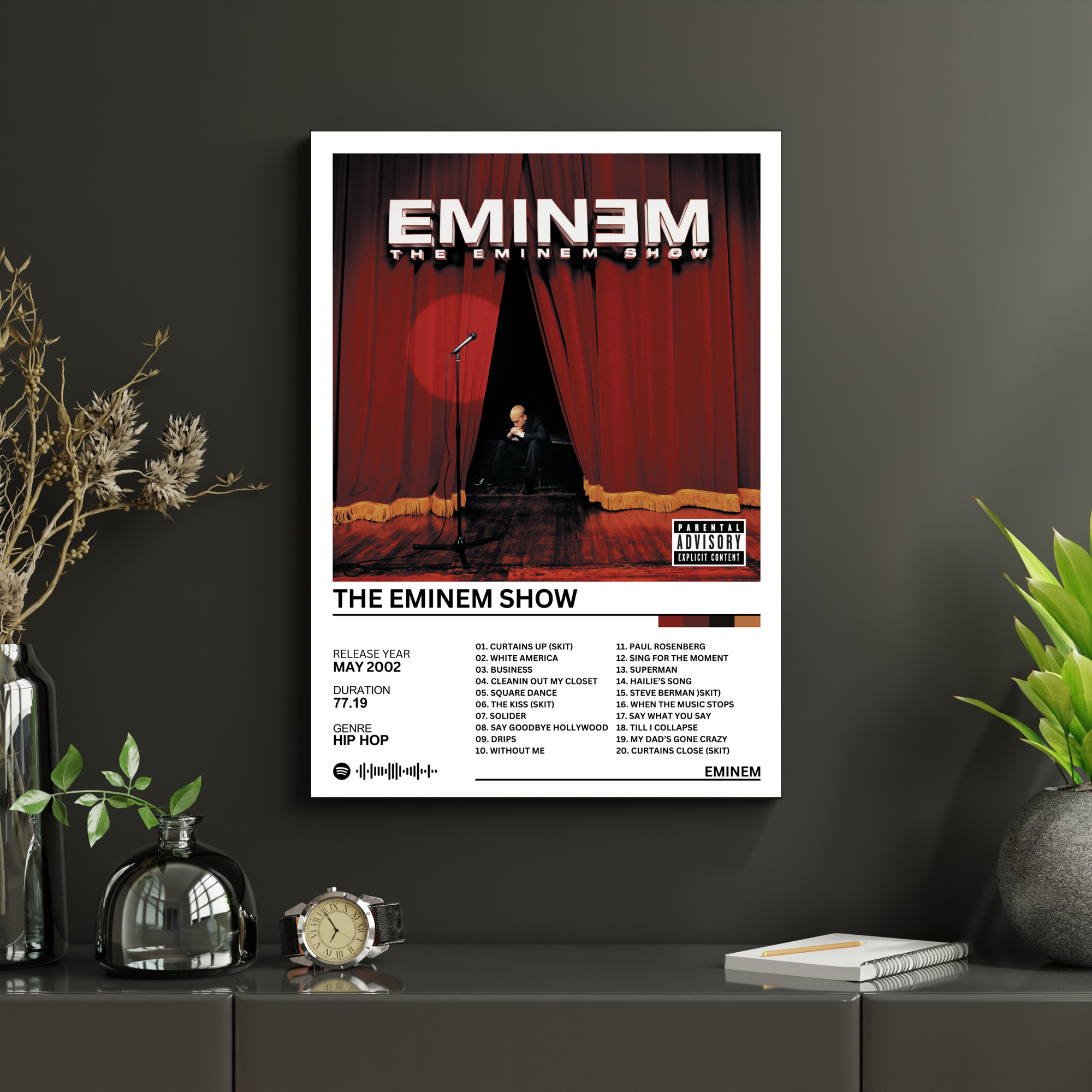 The Eminem Show - Eminem | PosterStudio Album Collection