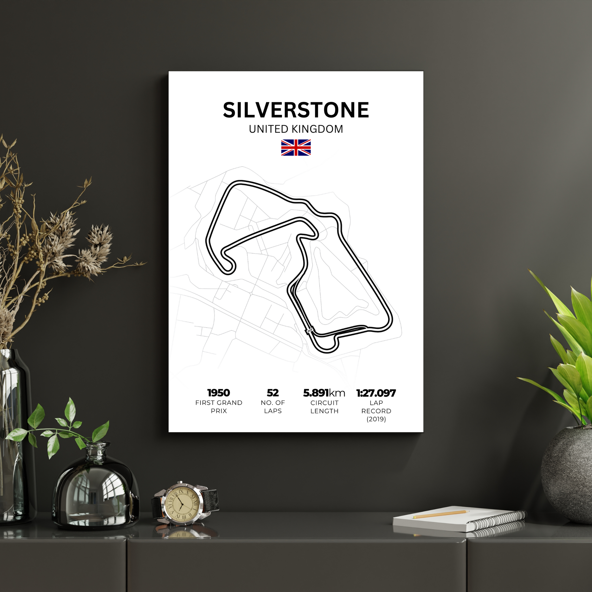 Silverstone | PosterStudio Formula One Collection