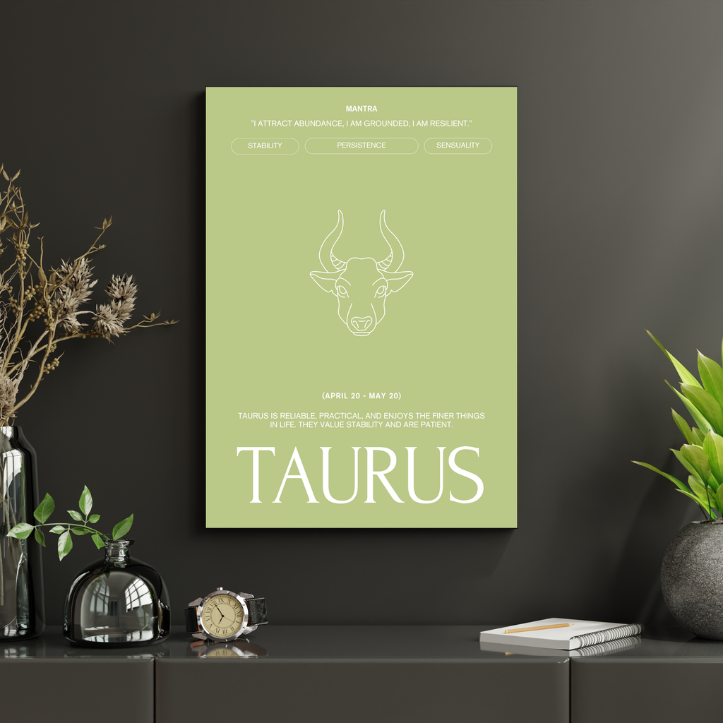 Taurus | PosterStudio Zodiac Collection