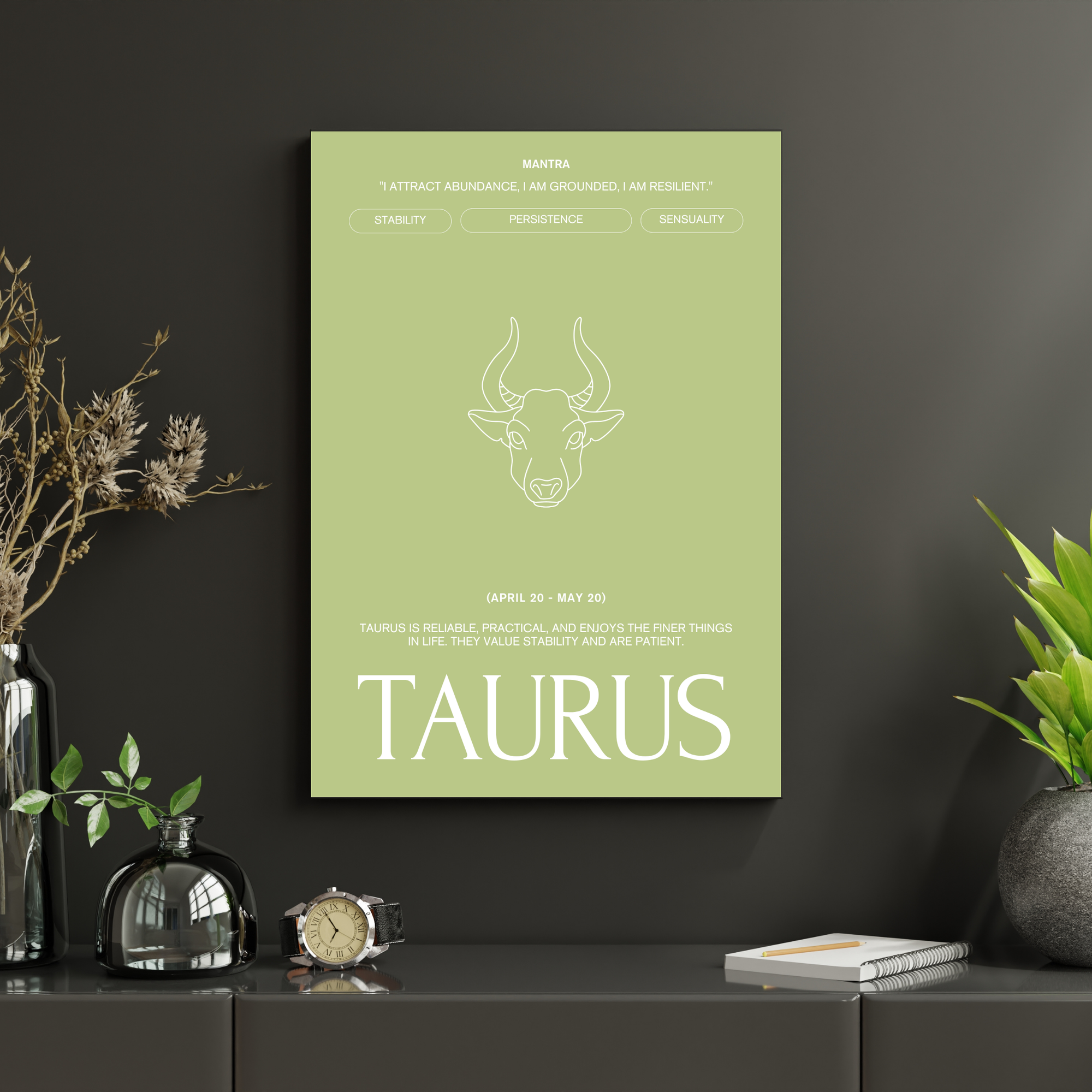 Taurus | PosterStudio Zodiac Collection