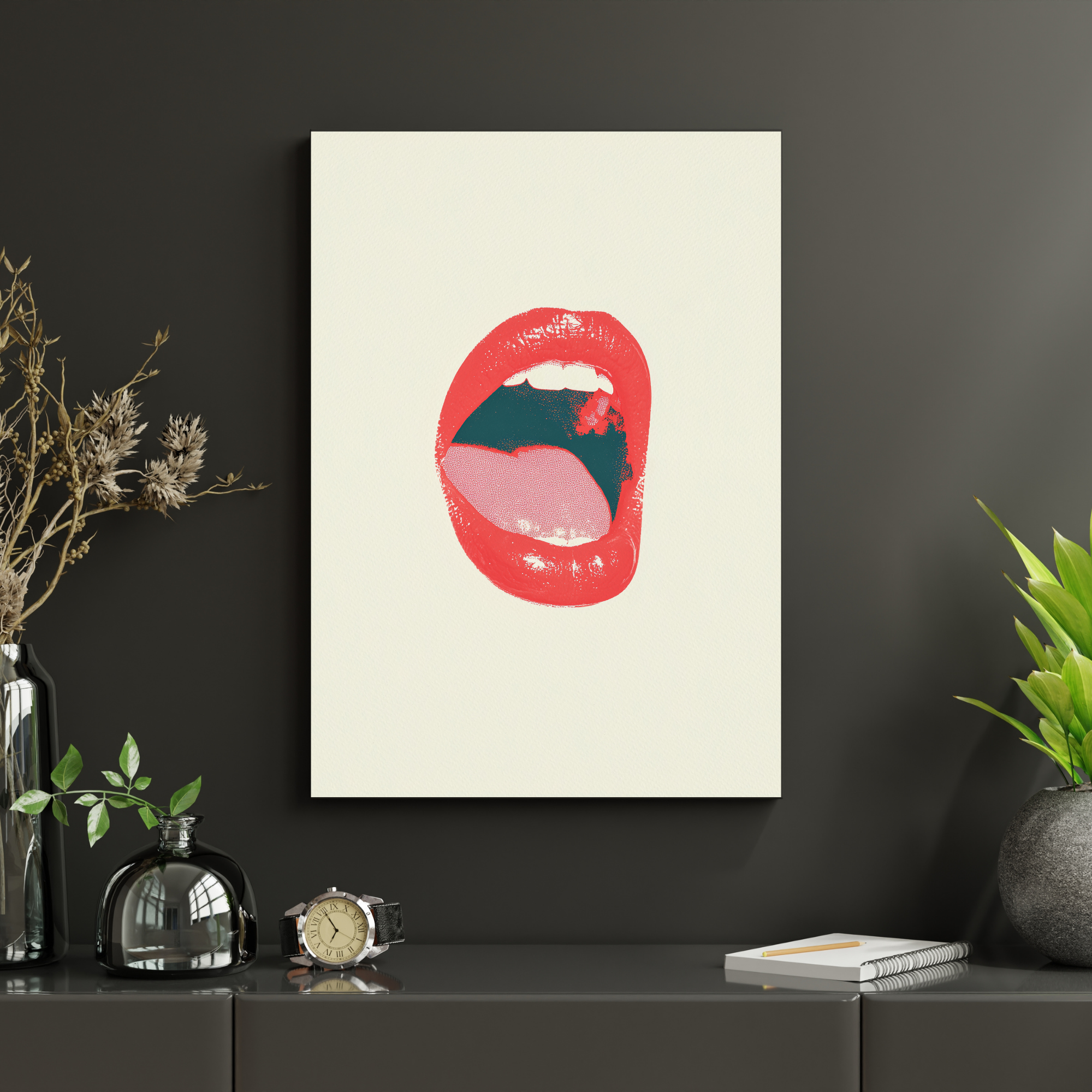 Mouth | PosterStudio Dopamine Collection