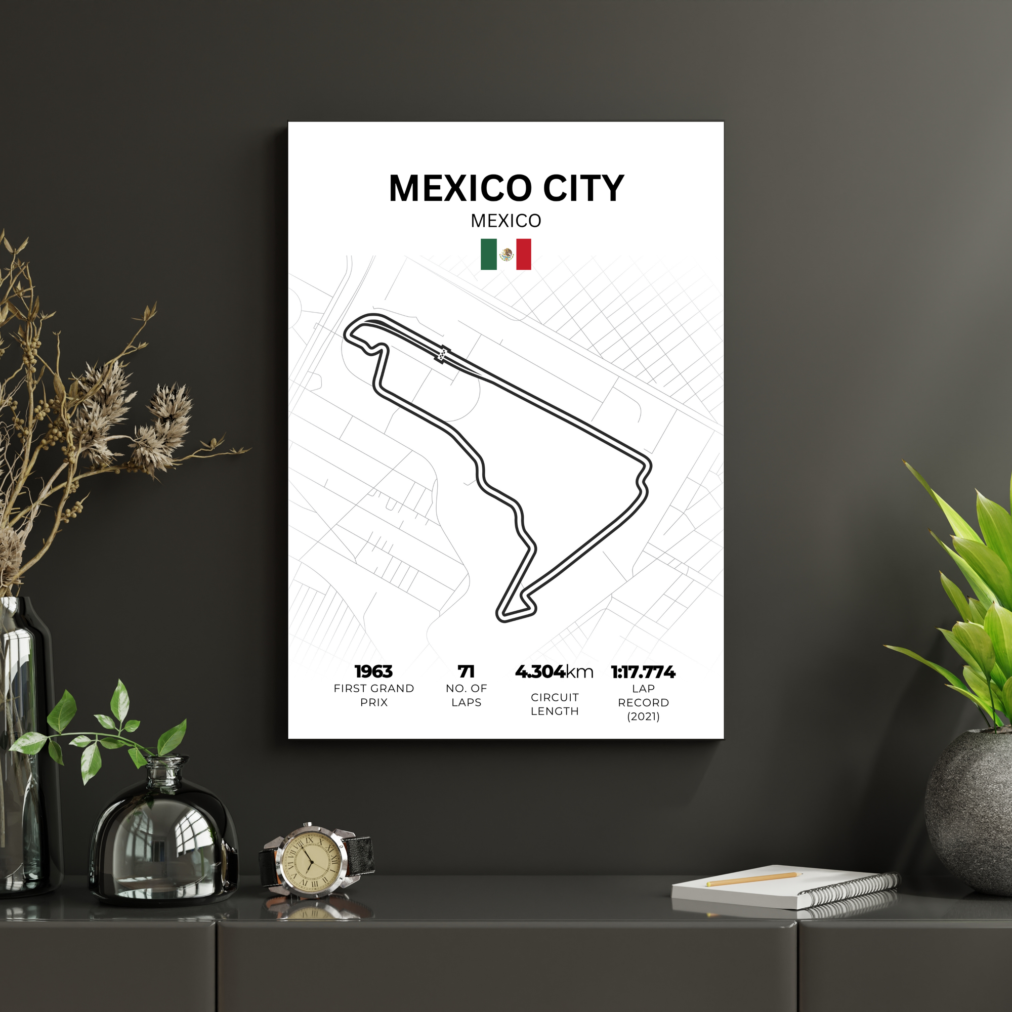 Mexico City | PosterStudio Formula One Collection