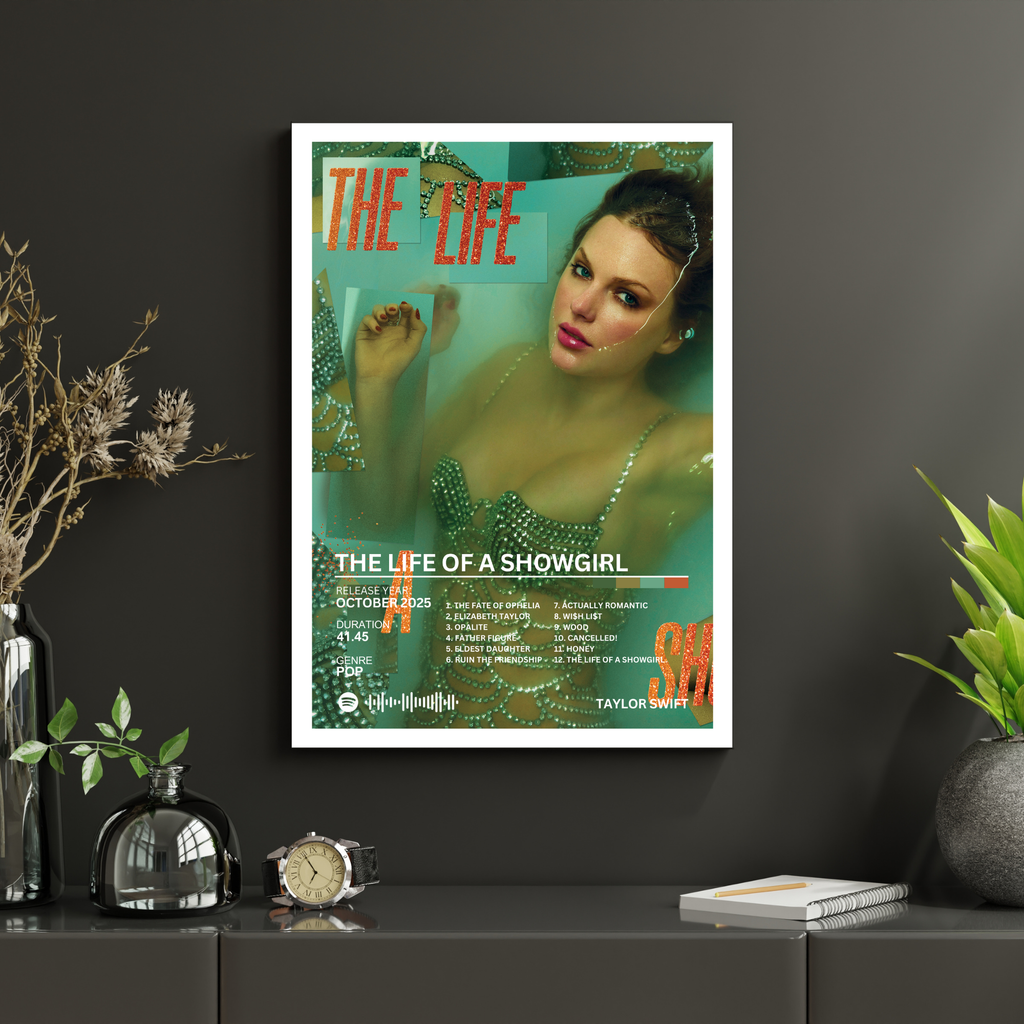 The Life of a Showgirl - Taylor Swift 2 | PosterStudio Album Collection