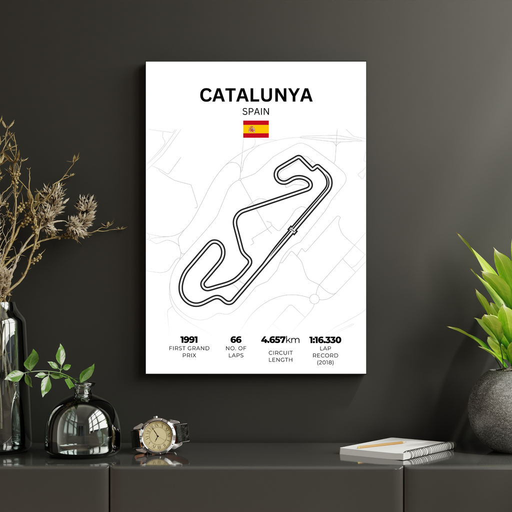 Catalunya | PosterStudio Formula One Collection