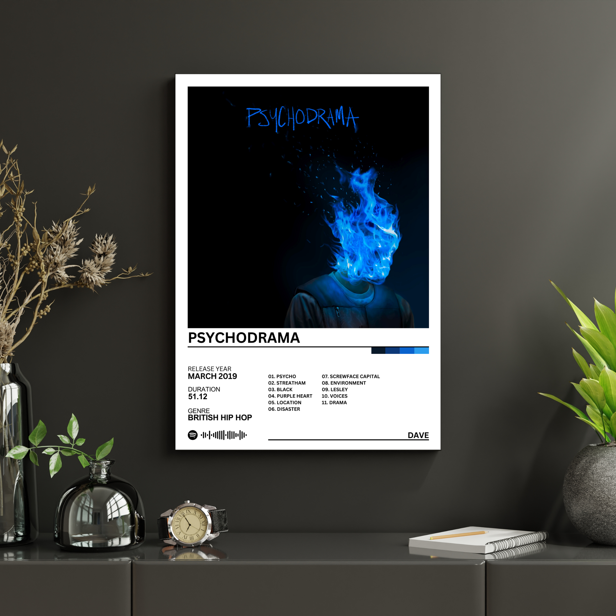 Psychodrama - Dave | PosterStudio Album Collection
