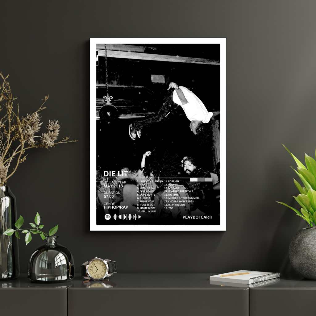 Die Lit - Playboi Carti 2 | PosterStudio Album Collection