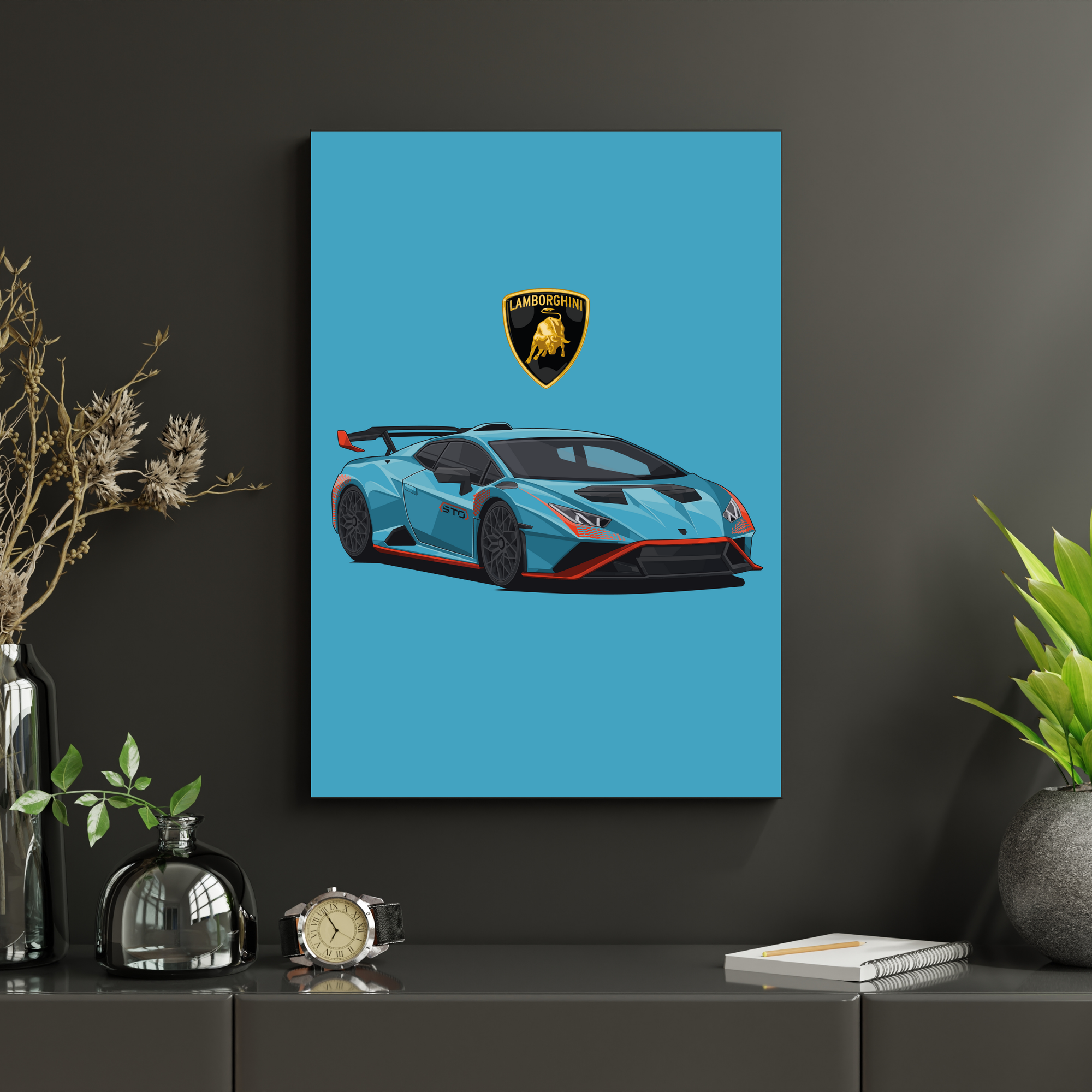 Lamborghini Huracan | PosterStudio Automotive Collection