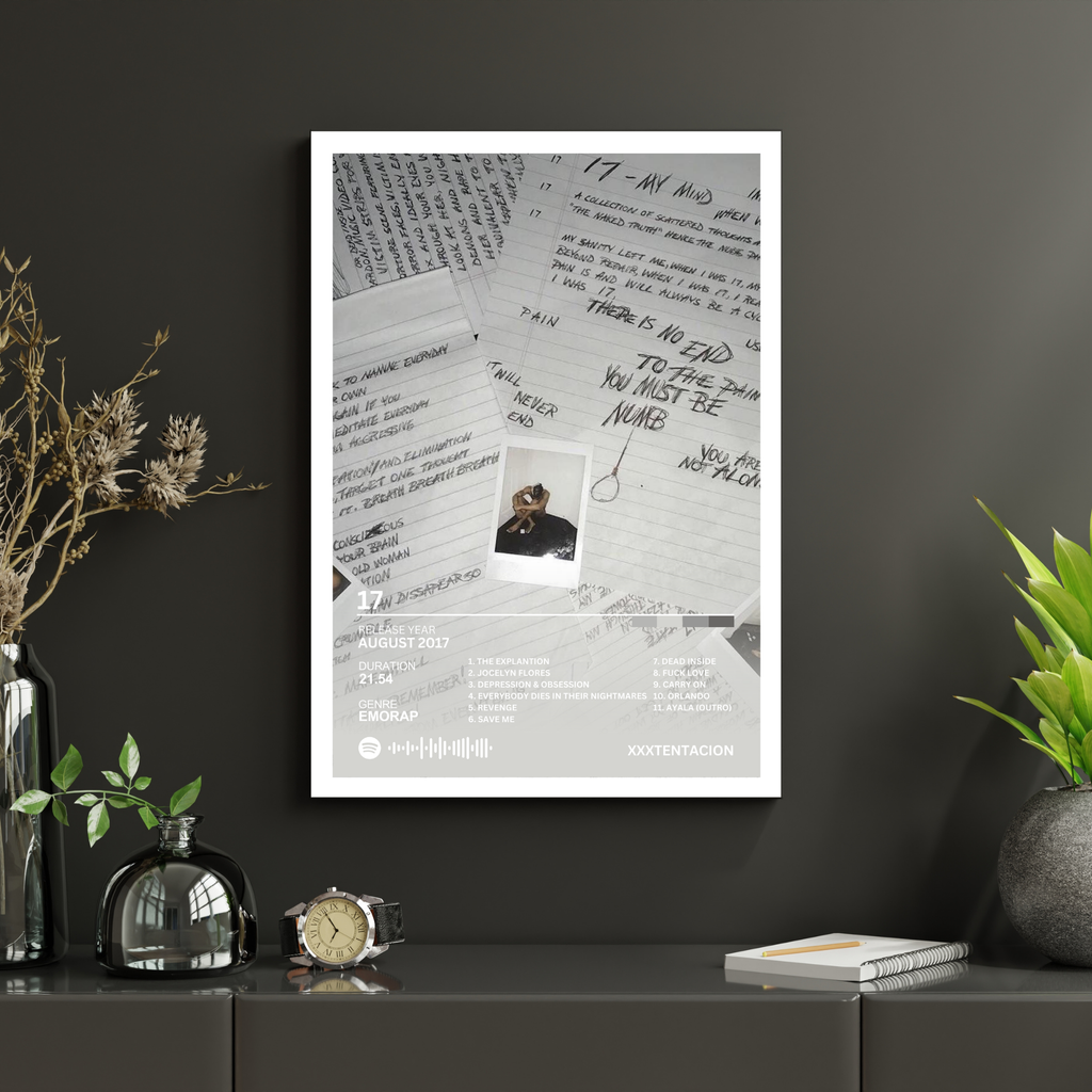 17 - xxxtentacion 2 | PosterStudio Album Collection