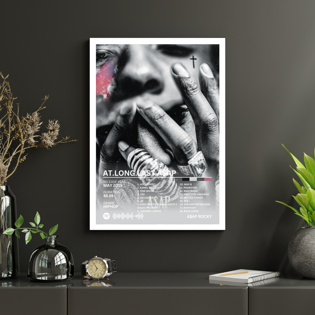 AT.LONG.LAST.A$AP - A$AP Rocky 2 | PosterStudio Album Collection