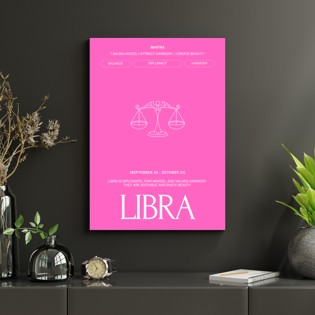 Libra | PosterStudio Zodiac Collection