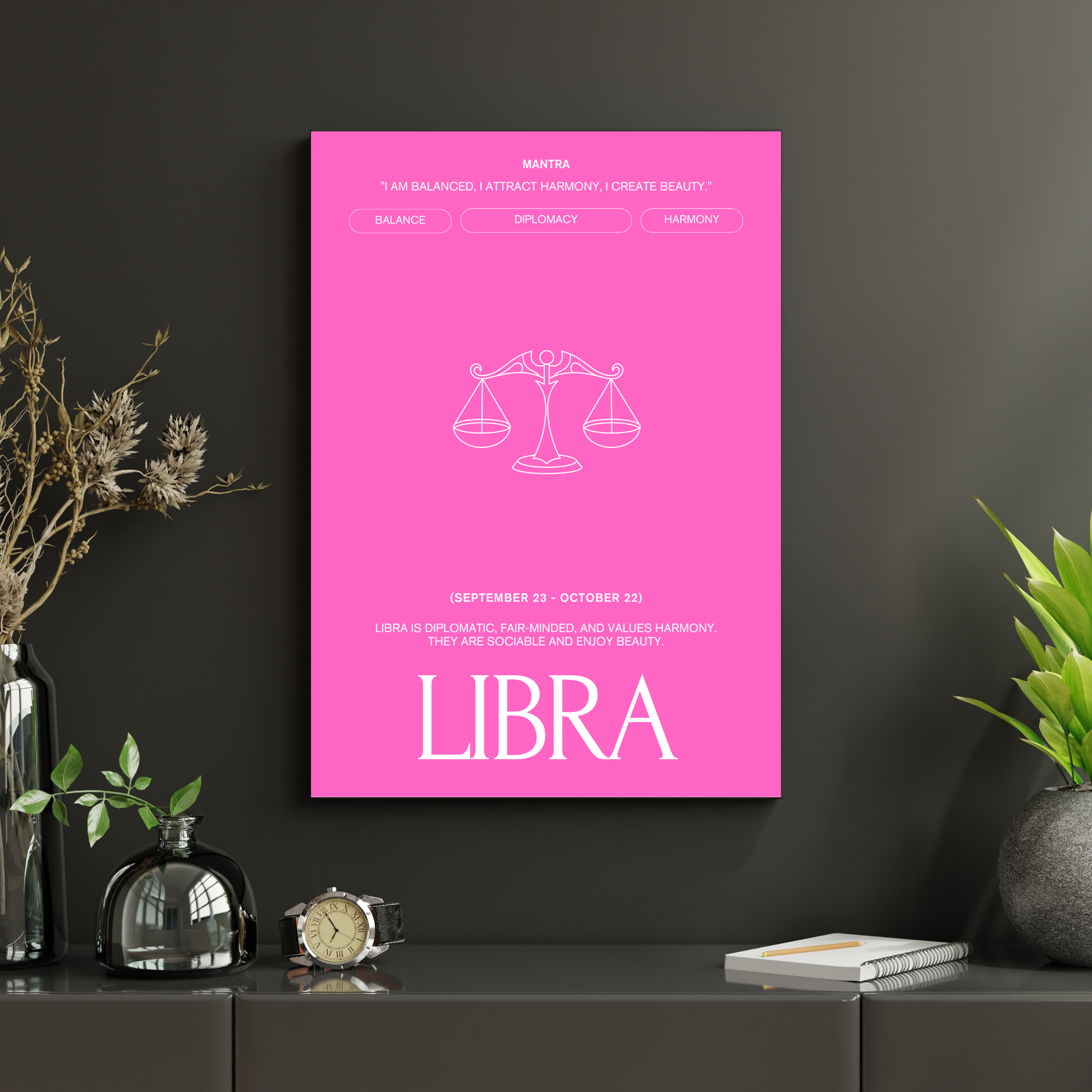 Libra | PosterStudio Zodiac Collection