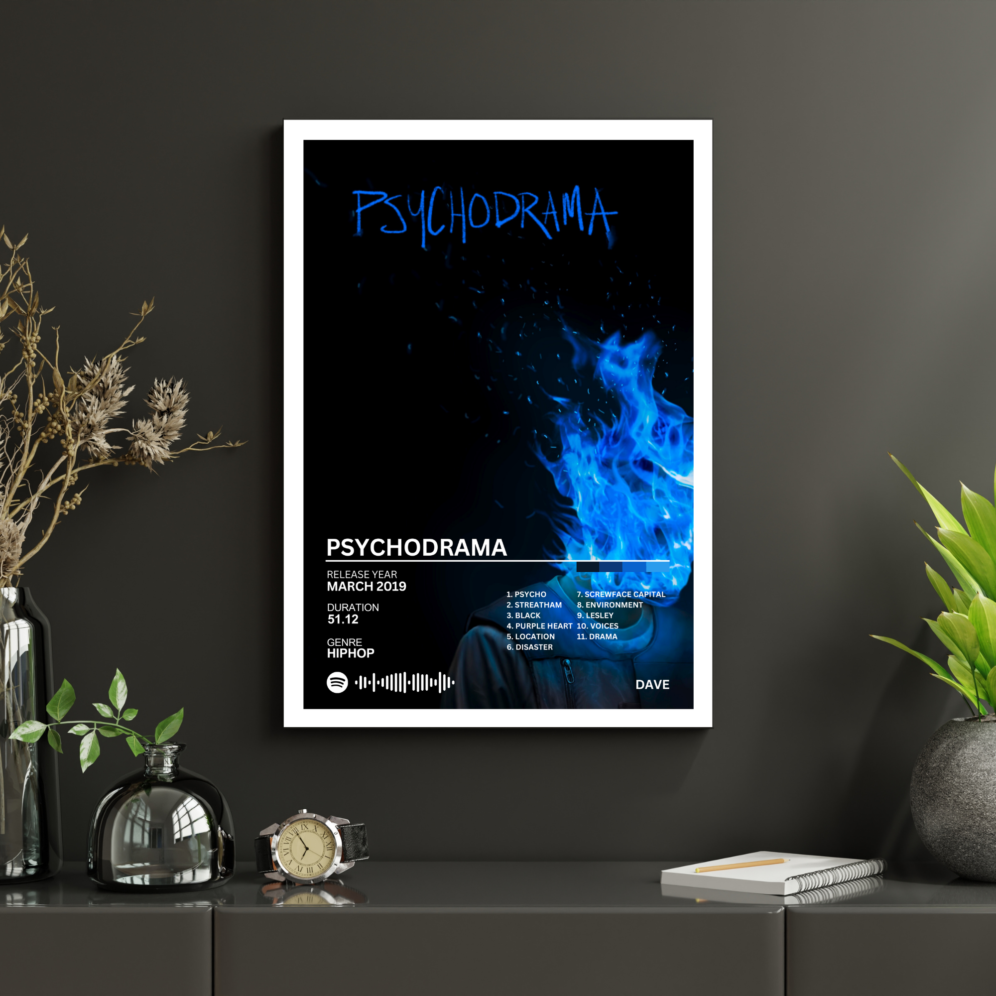 Psychodrama - Dave 2 | PosterStudio Album Collection