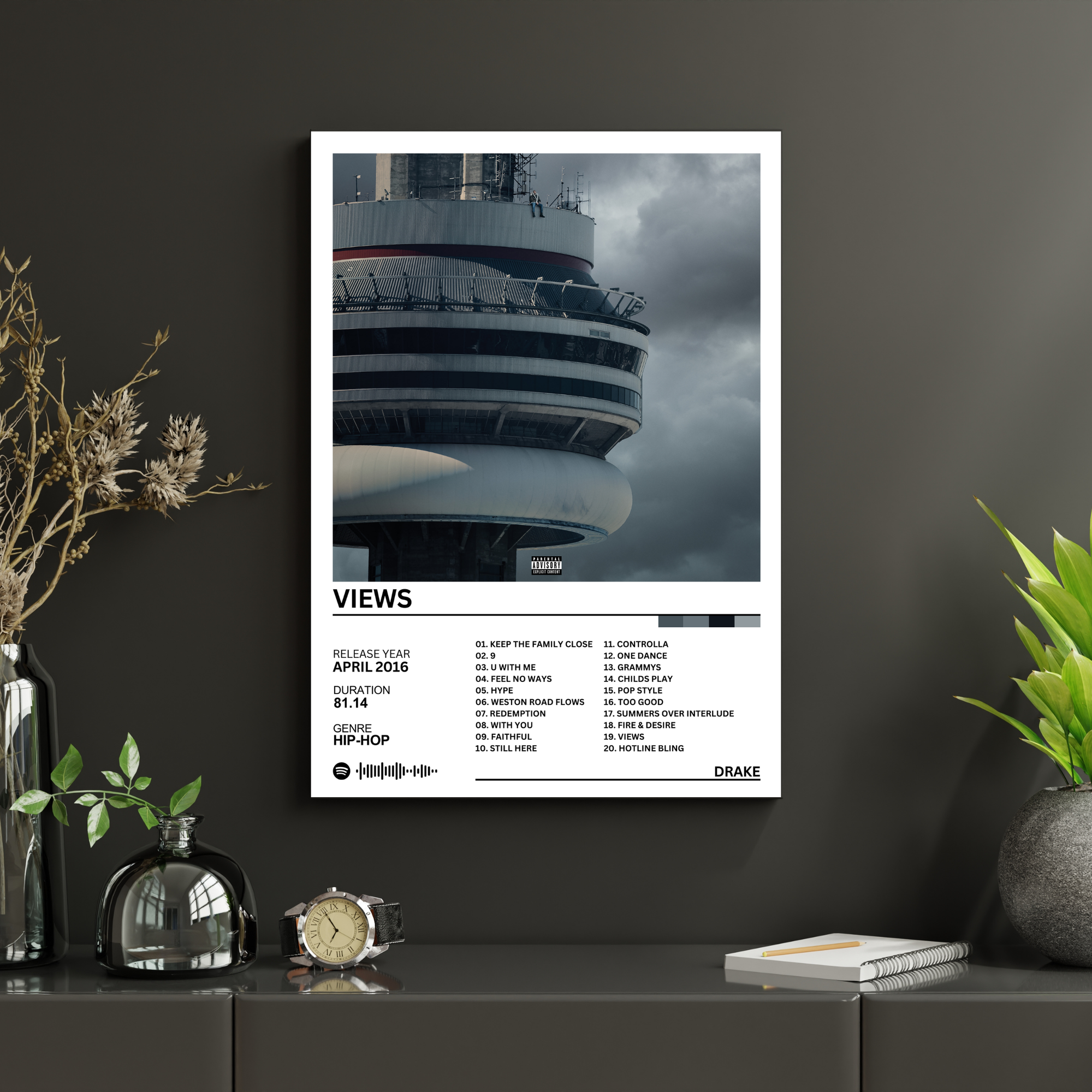 Views - Drake | PosterStudio Album Collection