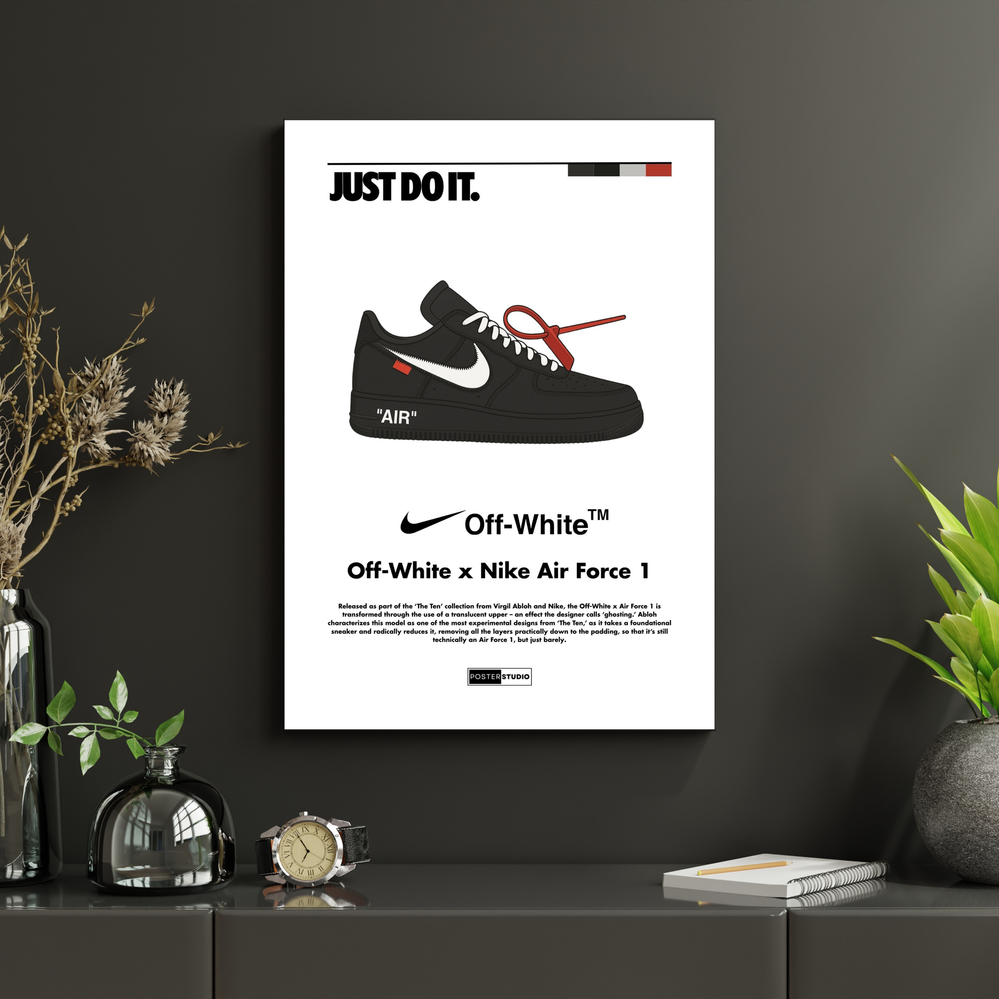 Nike x Off-White 'Air Force 1' | PosterStudio Sneaker Collection