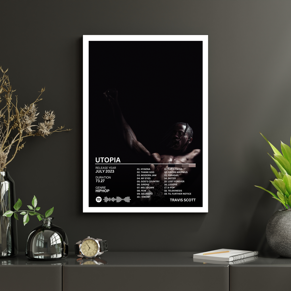 Utopia - Travis Scott 2 | PosterStudio Album Collection