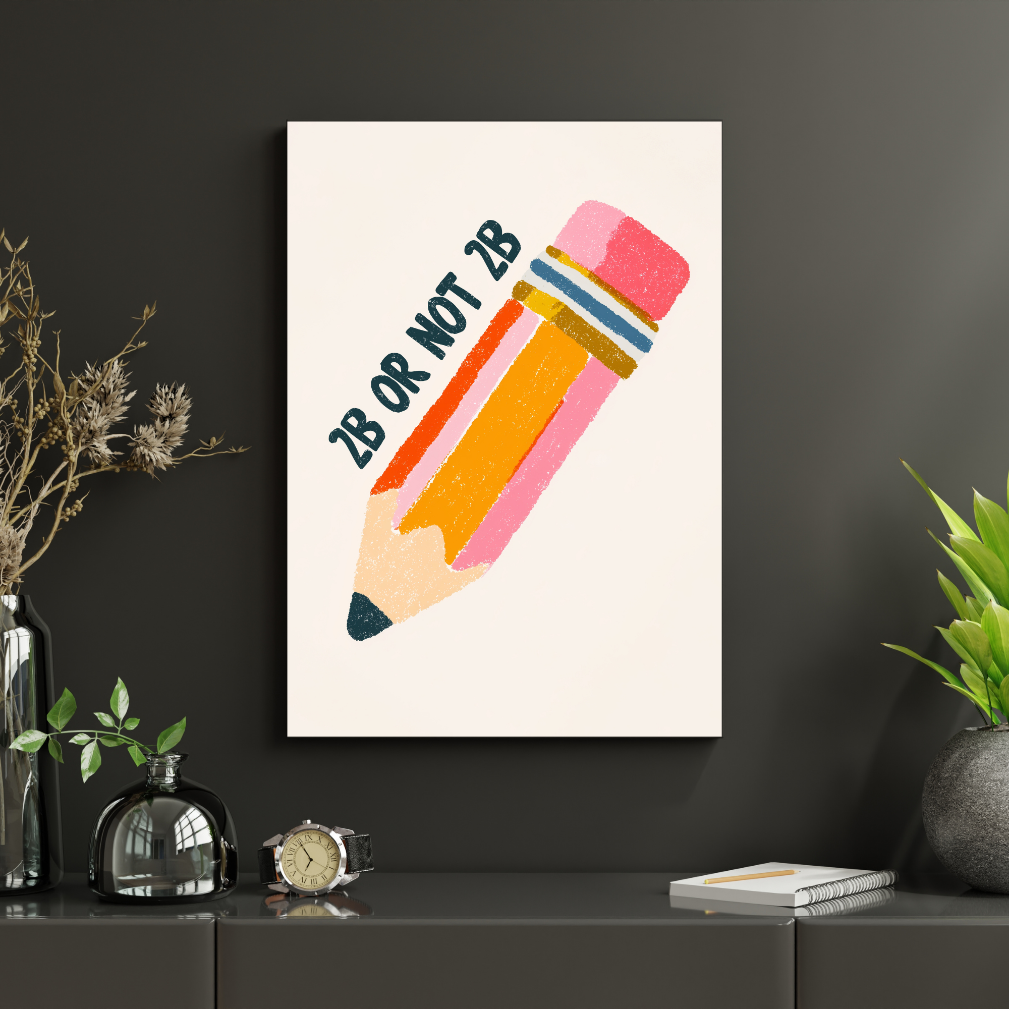 2B or not 2B | PosterStudio Dopamine Collection