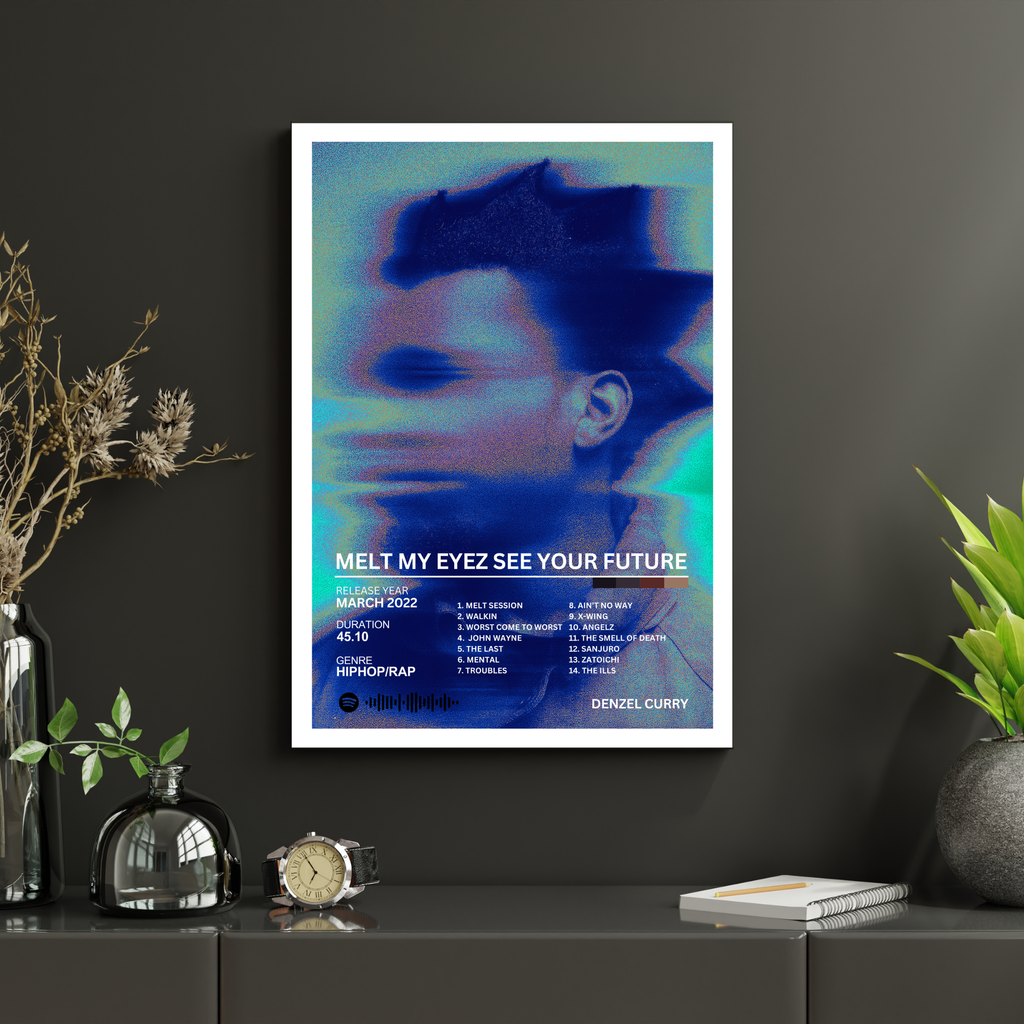 Melt My Eyez See your Future - Denzel Curry 2 | PosterStudio Album Collection