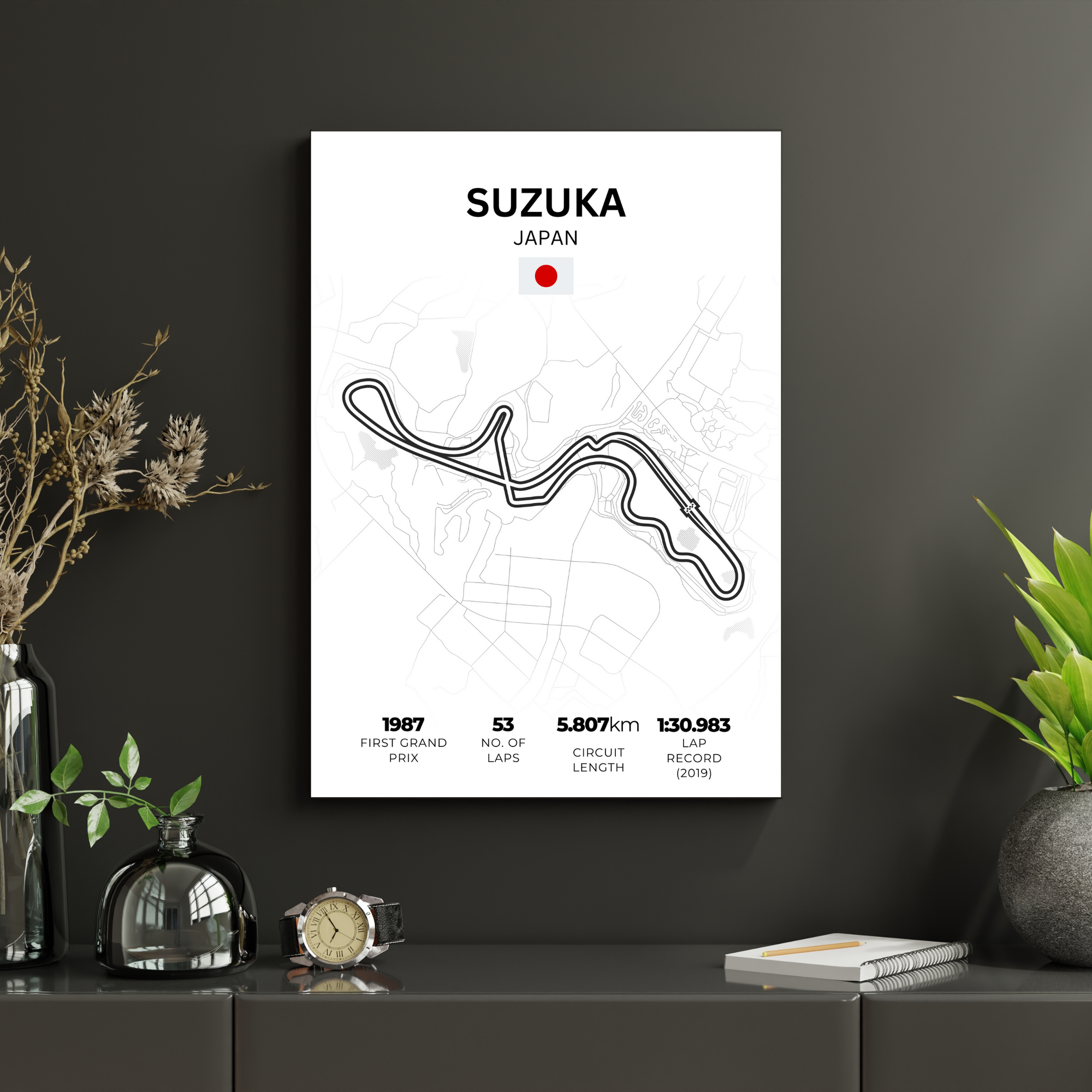 Suzuka | PosterStudio Formula One Collection
