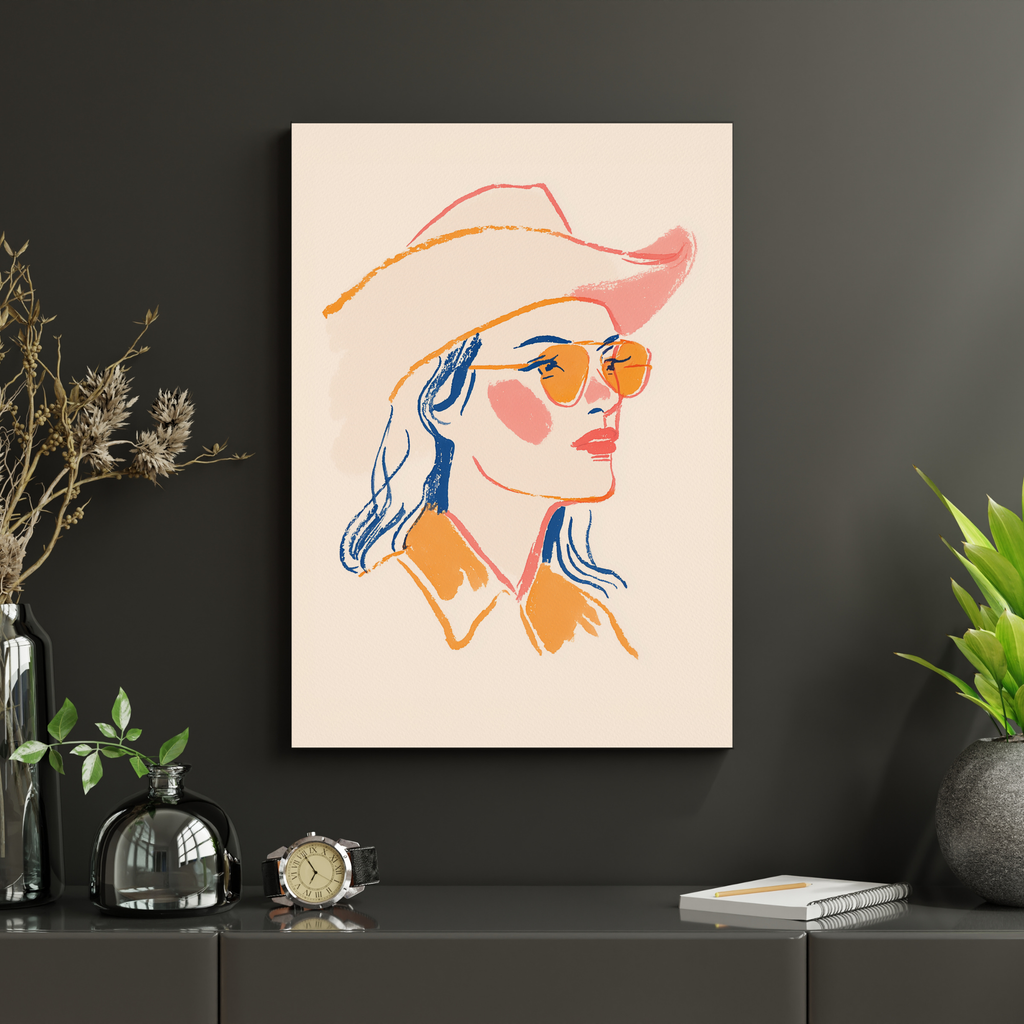 Cow Girl | PosterStudio Dopamine Collection