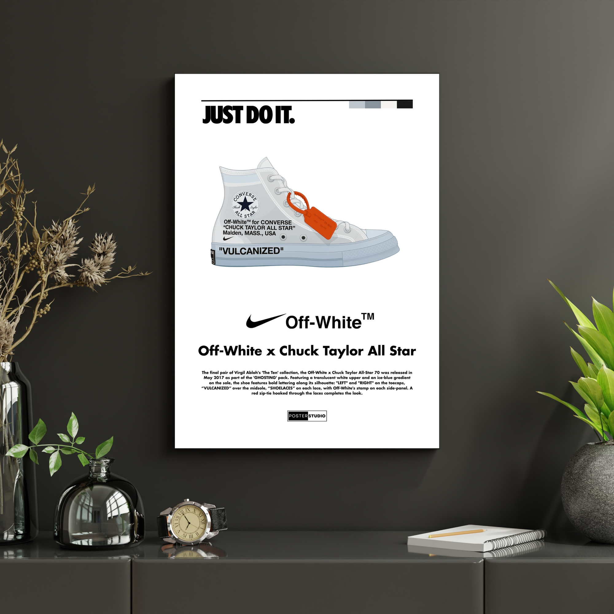 Nike x Off-White 'Chuck Taylors' | PosterStudio Sneaker Collection