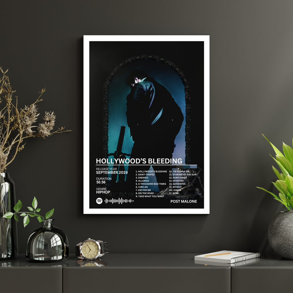 Hollywood's Bleeding - Post Malone 2 | PosterStudio Album Collection