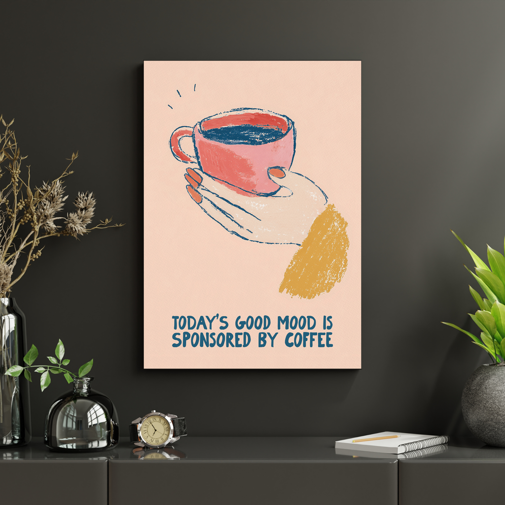 Sponsored Coffee | PosterStudio Dopamine Collection