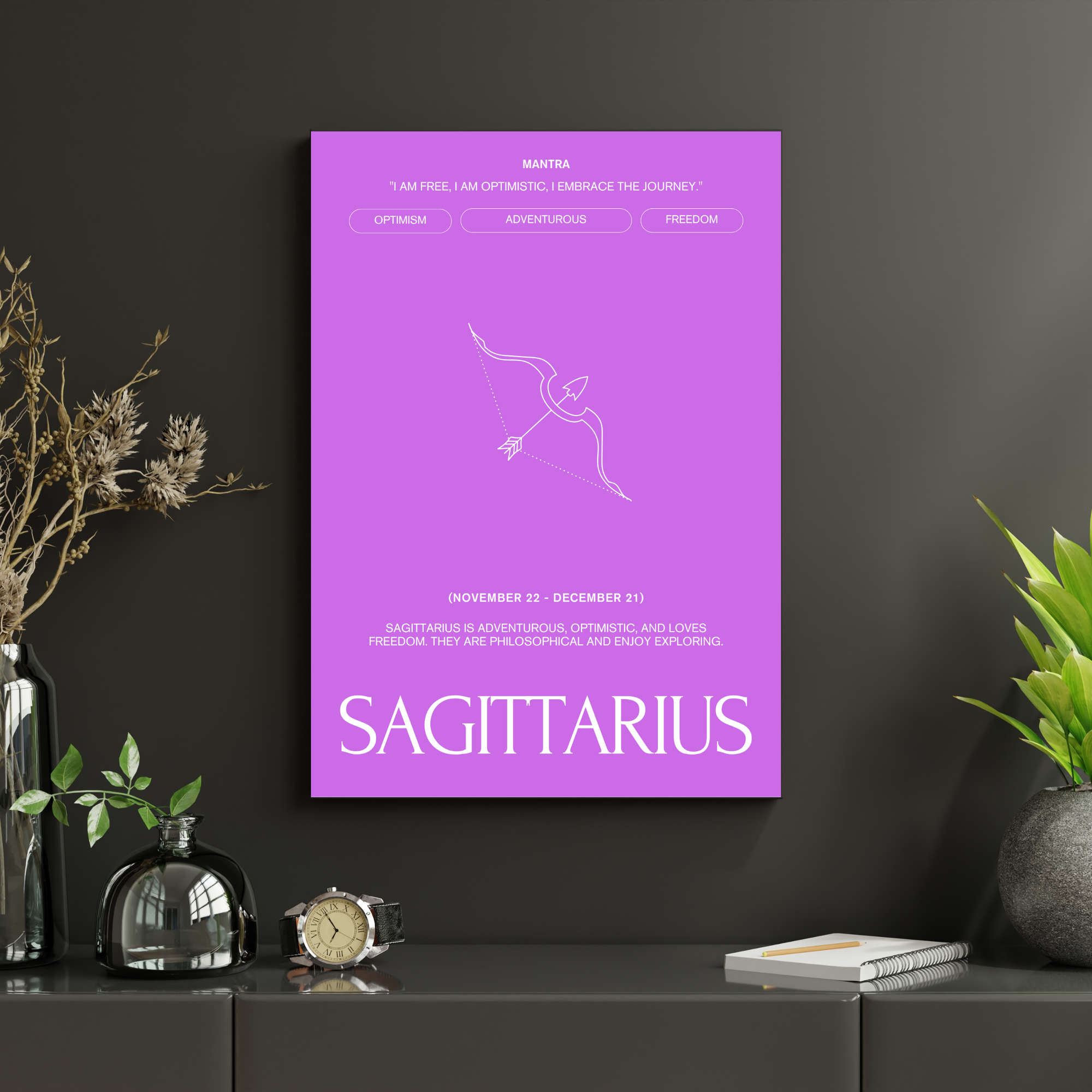 Sagittarius | PosterStudio Zodiac Collection