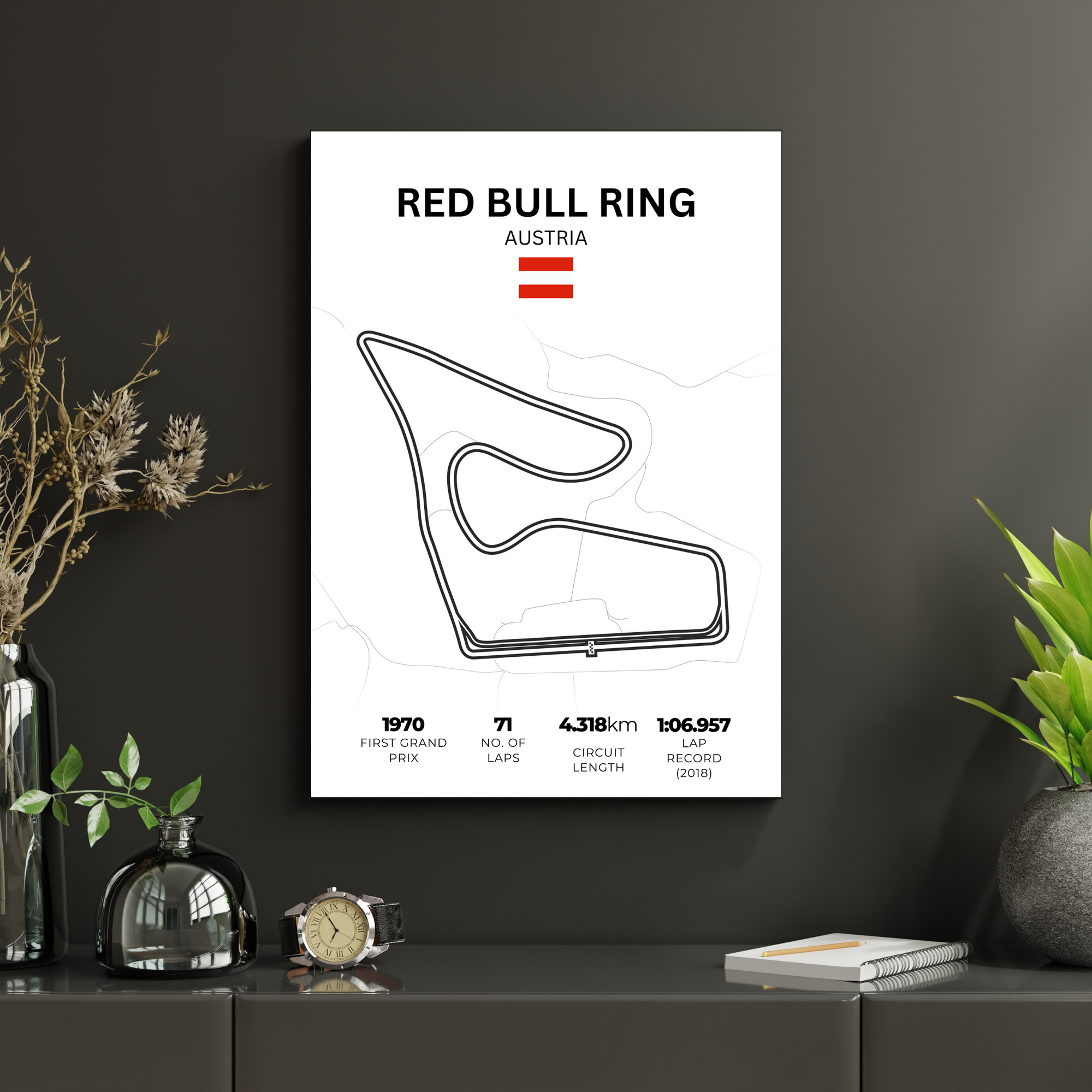 Red Bull Ring | PosterStudio Formula One Collection