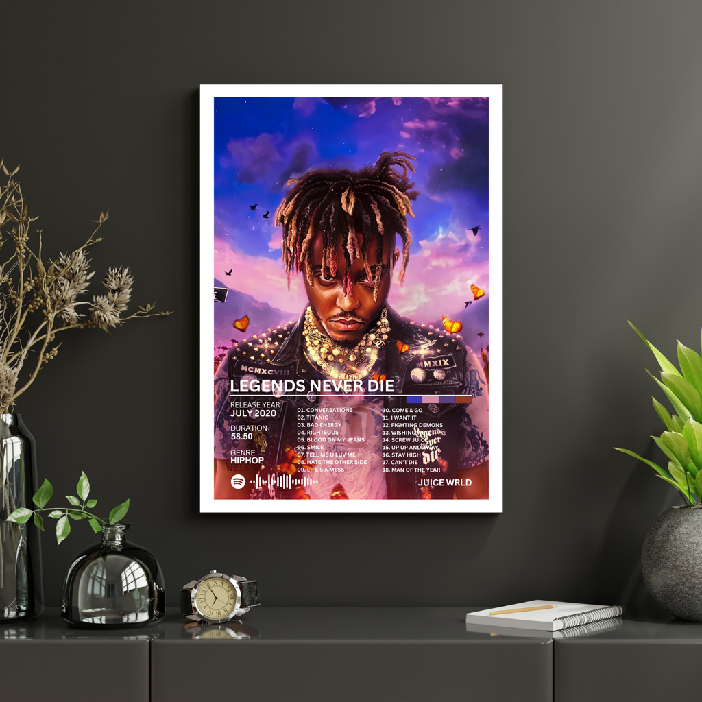 Legends Never Die - Juice Wrld 2 | PosterStudio Album Collection